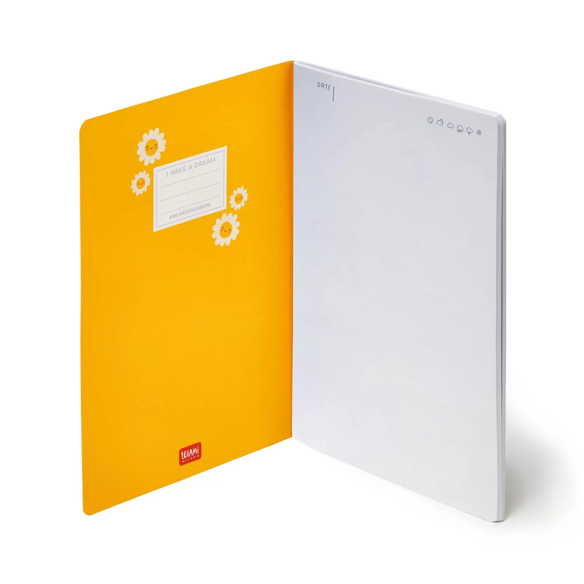 Legami Milano Quaderno Foglio Bianco - A5- Quaderni Foglio Bianco