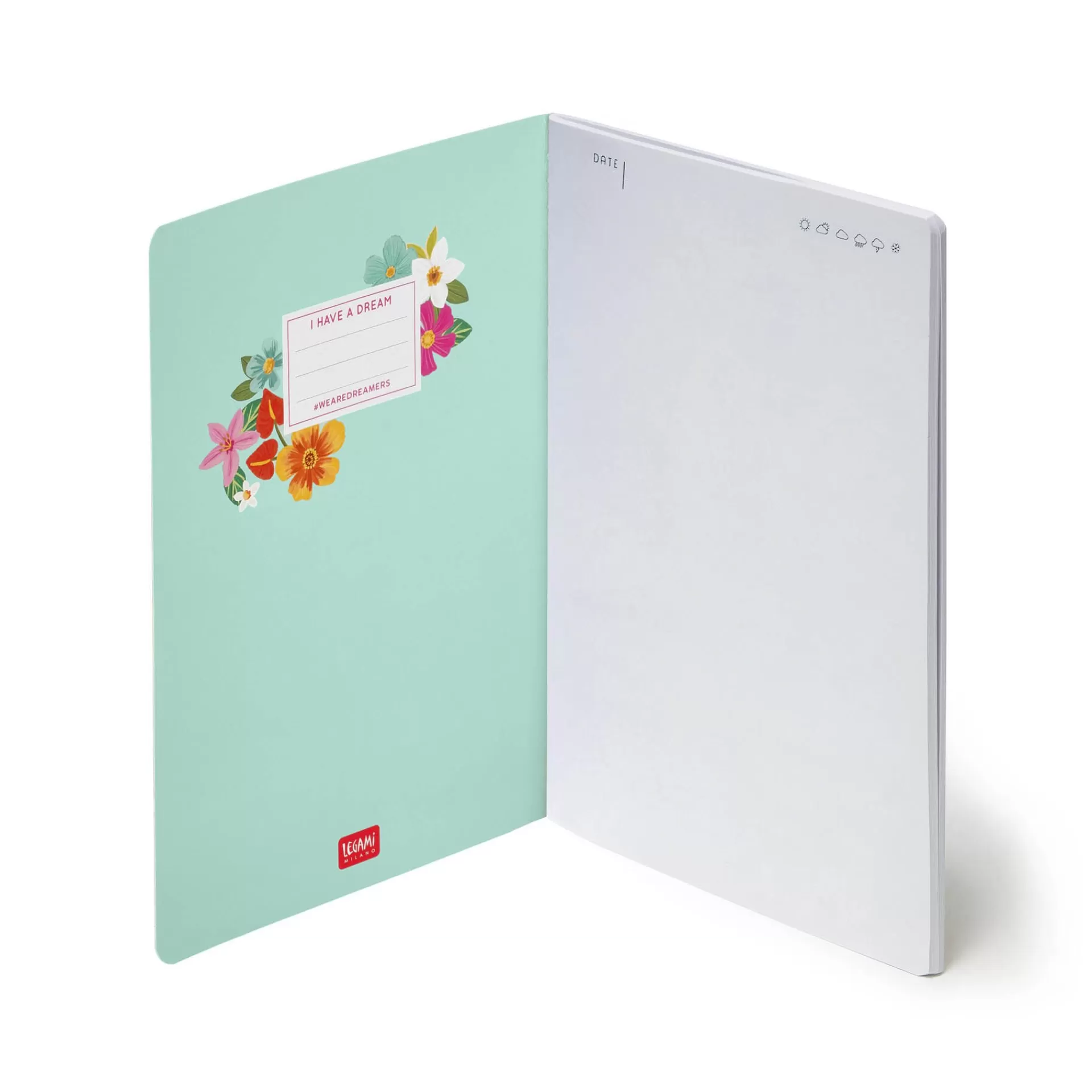 Legami Milano Quaderno Foglio Bianco - A5- Quaderni Foglio Bianco