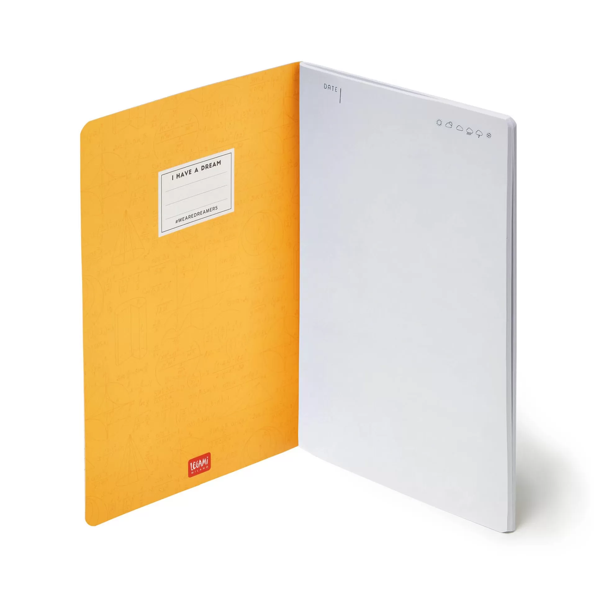 Legami Milano Quaderno Foglio Bianco - A5- Quaderni Foglio Bianco