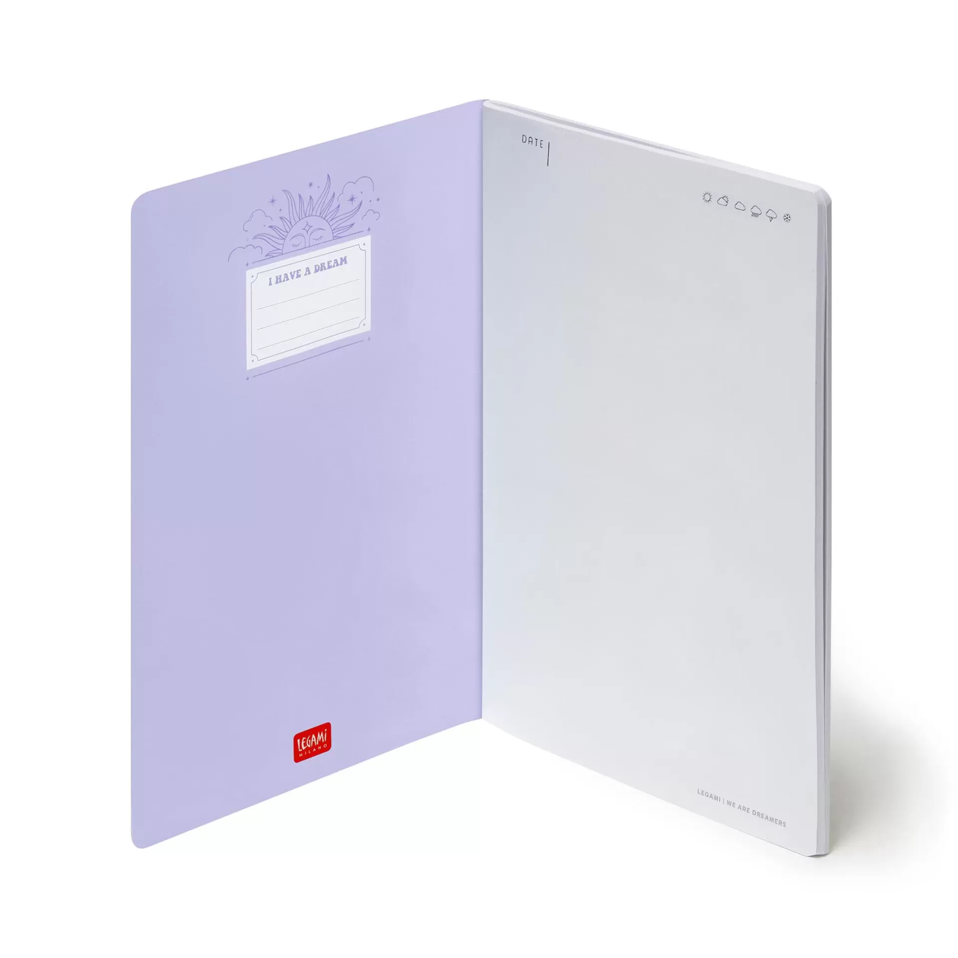 Legami Milano Quaderno Foglio Bianco - A5- Quaderni Foglio Bianco
