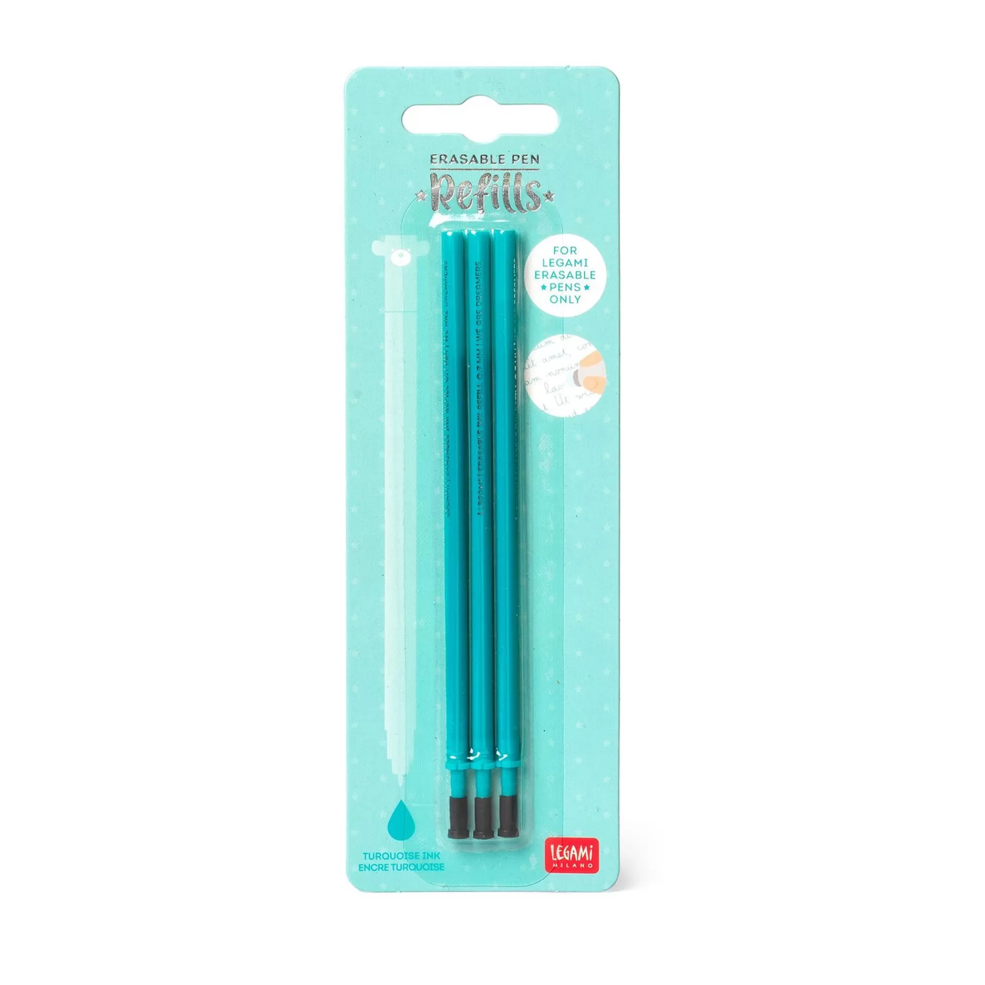 Legami Milano Refill per Penna Gel Cancellabile - Erasable Pen- Refill Penne Cancellabili
