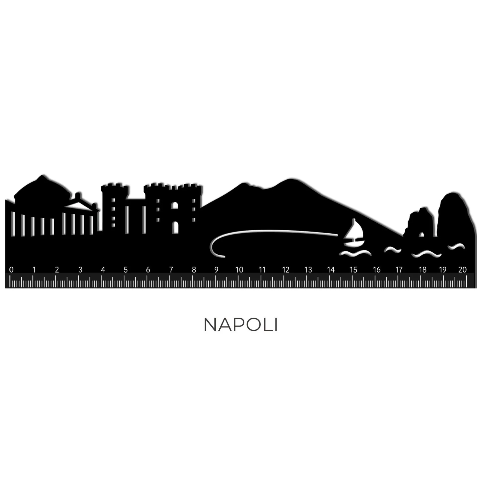 Legami Milano Righello - Follow The Skyline- Righelli