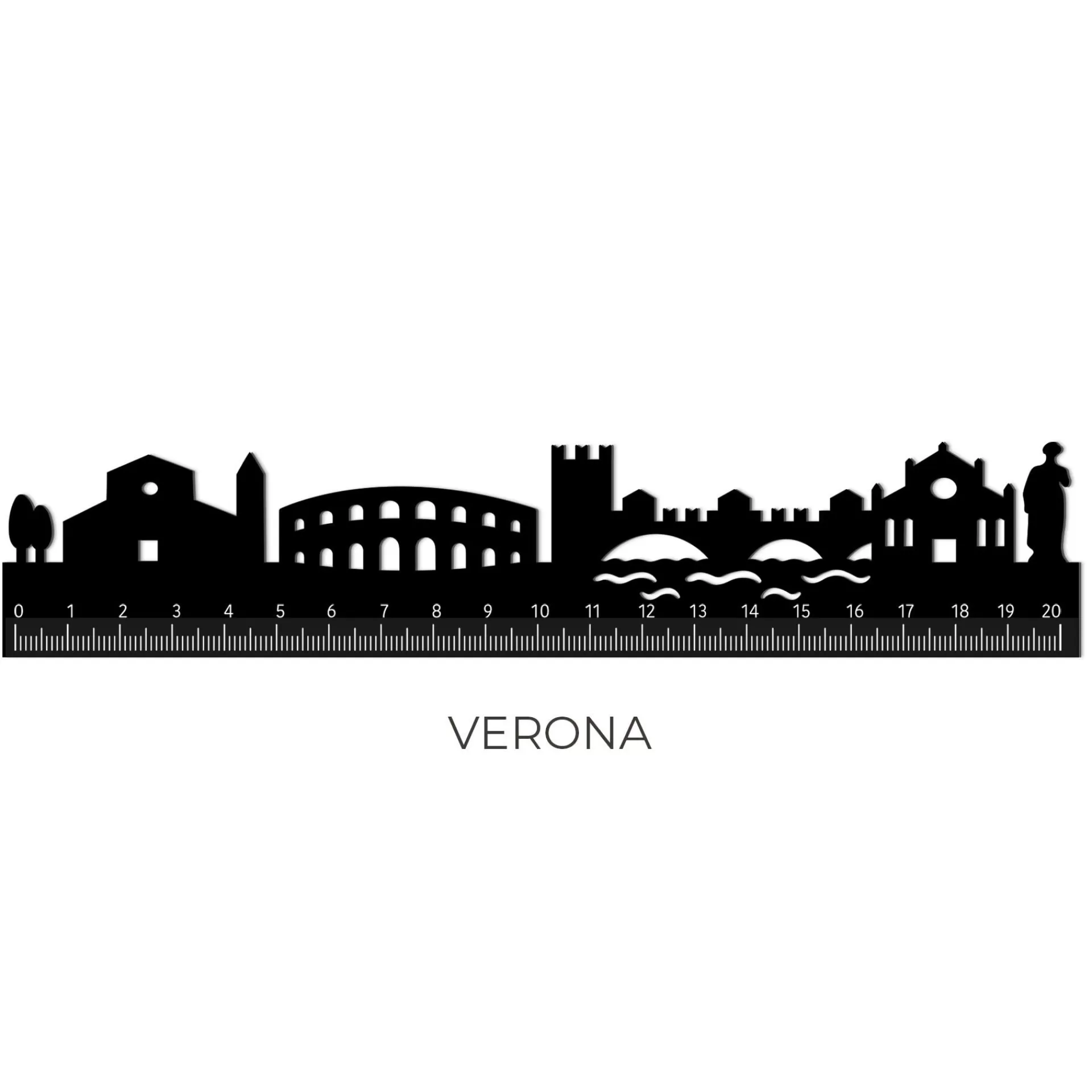 Legami Milano Righello - Follow The Skyline- Righelli