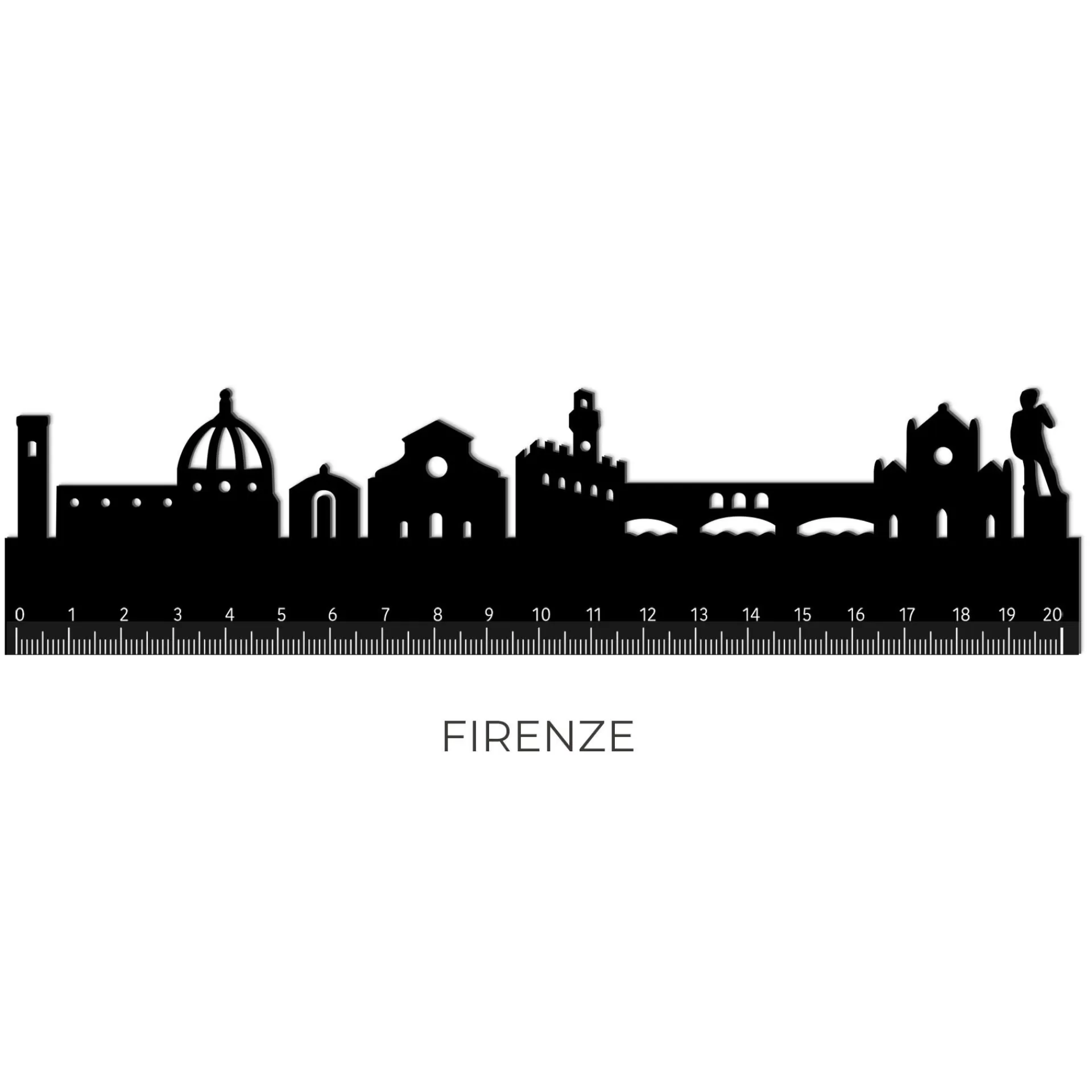 Legami Milano Righello - Follow The Skyline- Righelli