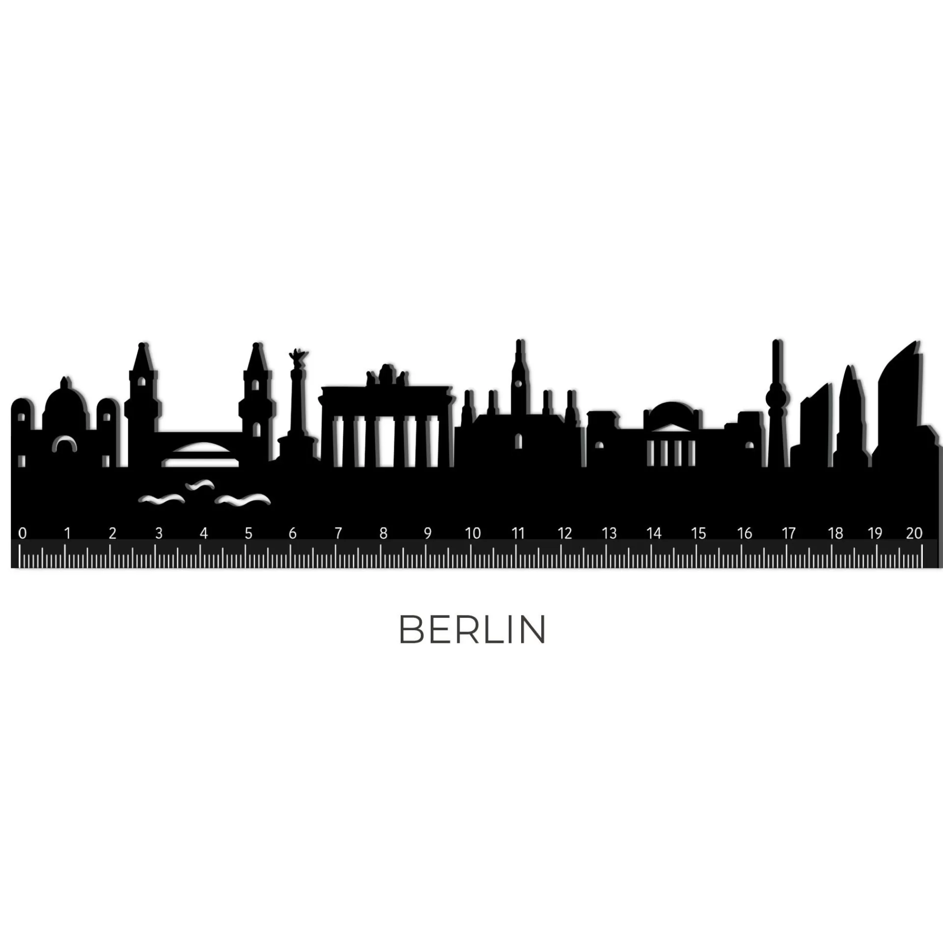 Legami Milano Righello - Follow The Skyline- Righelli