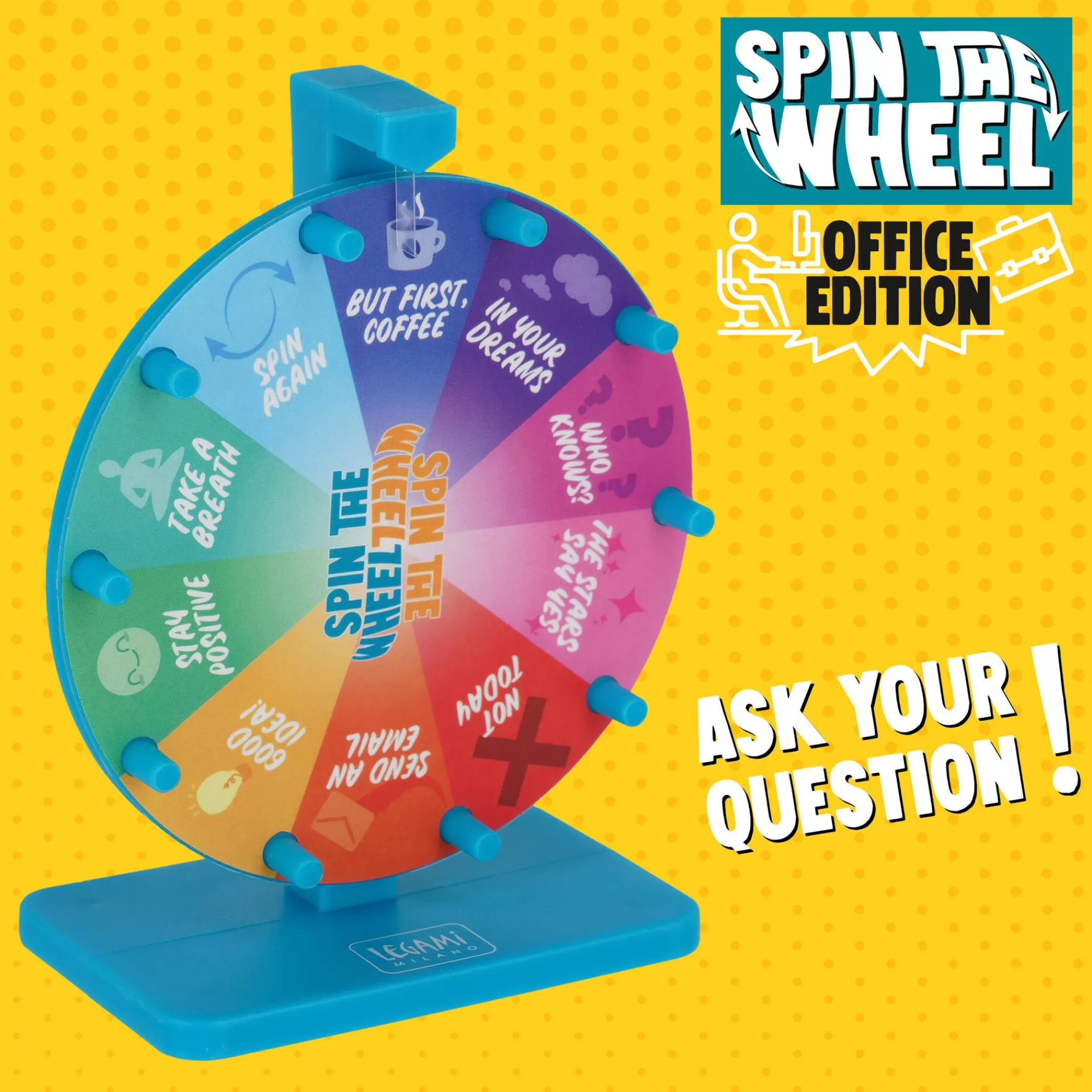 Legami Milano Ruota delle Risposte - Spin The Wheel- Giochi
