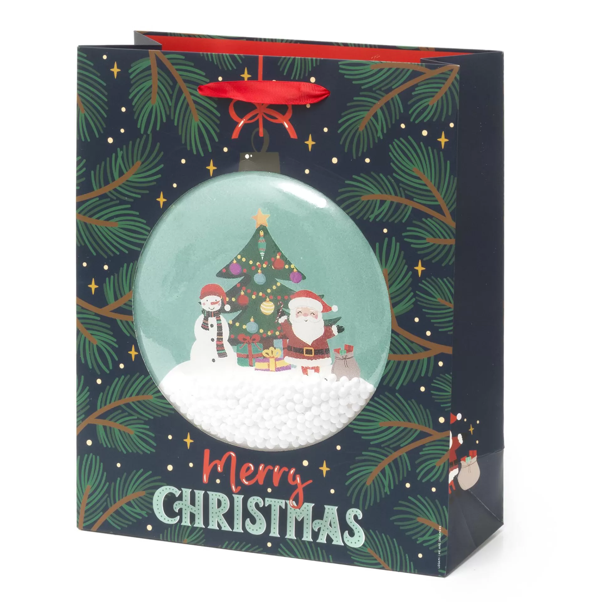 Legami Milano Sacchetto regalo natalizio - Large- Sacchetti Regalo Natalizi