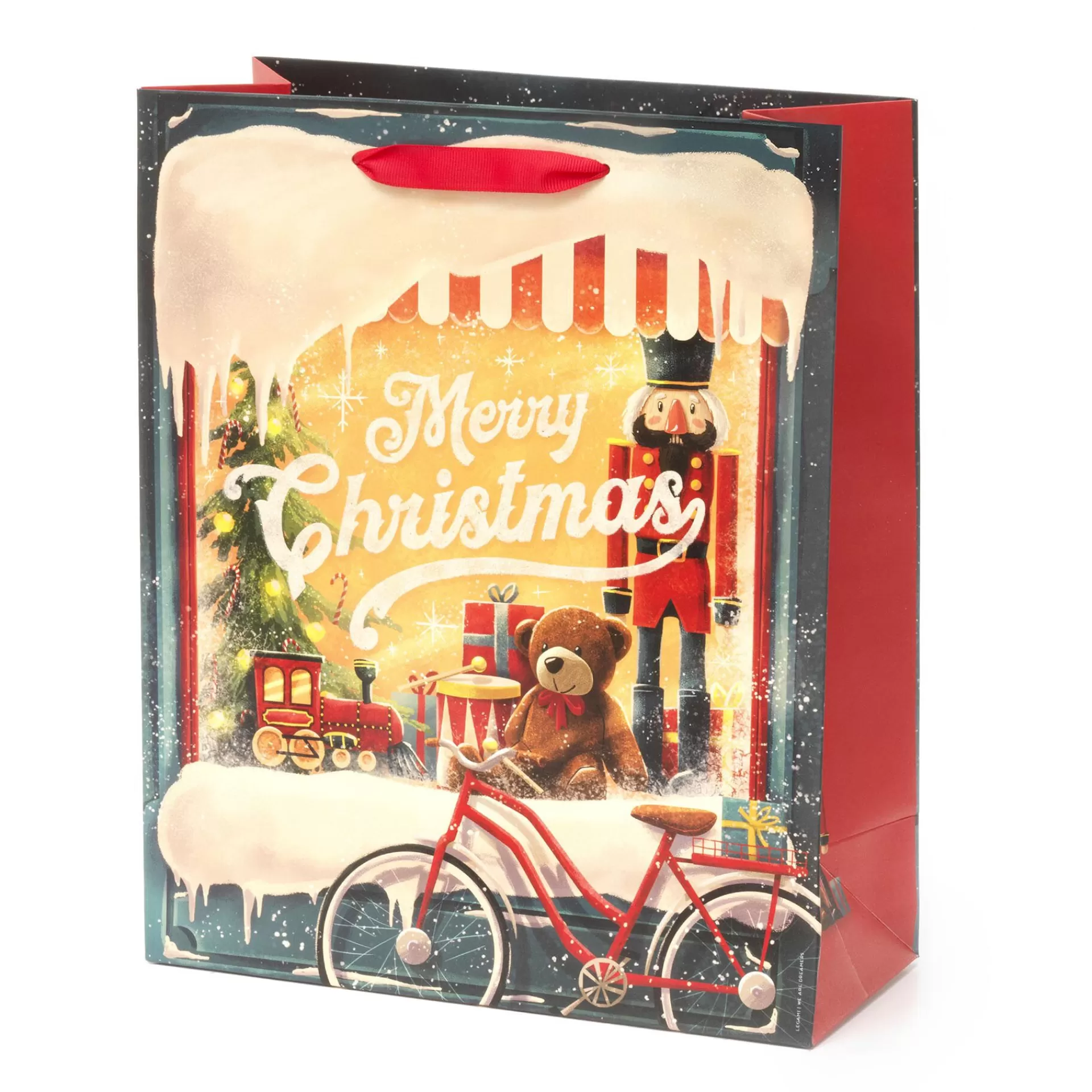 Legami Milano Sacchetto regalo natalizio - Large- Sacchetti Regalo Natalizi