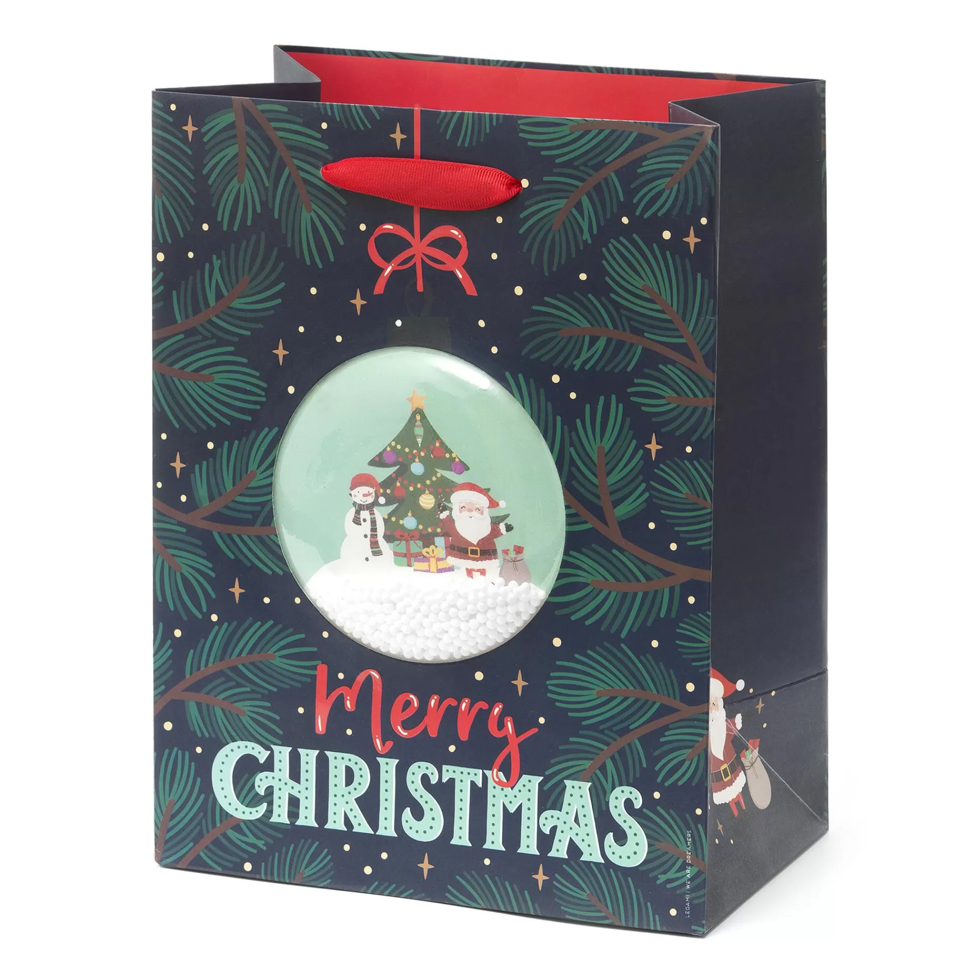 Legami Milano Sacchetto regalo natalizio - Medium- Sacchetti Regalo Natalizi