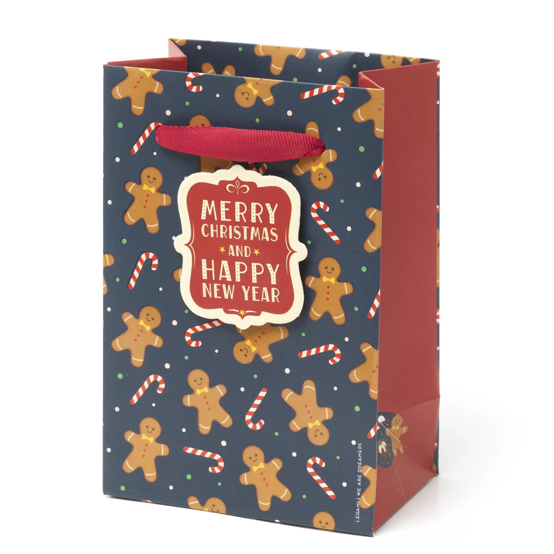 Legami Milano Sacchetto regalo natalizio - Small- Sacchetti Regalo Natalizi