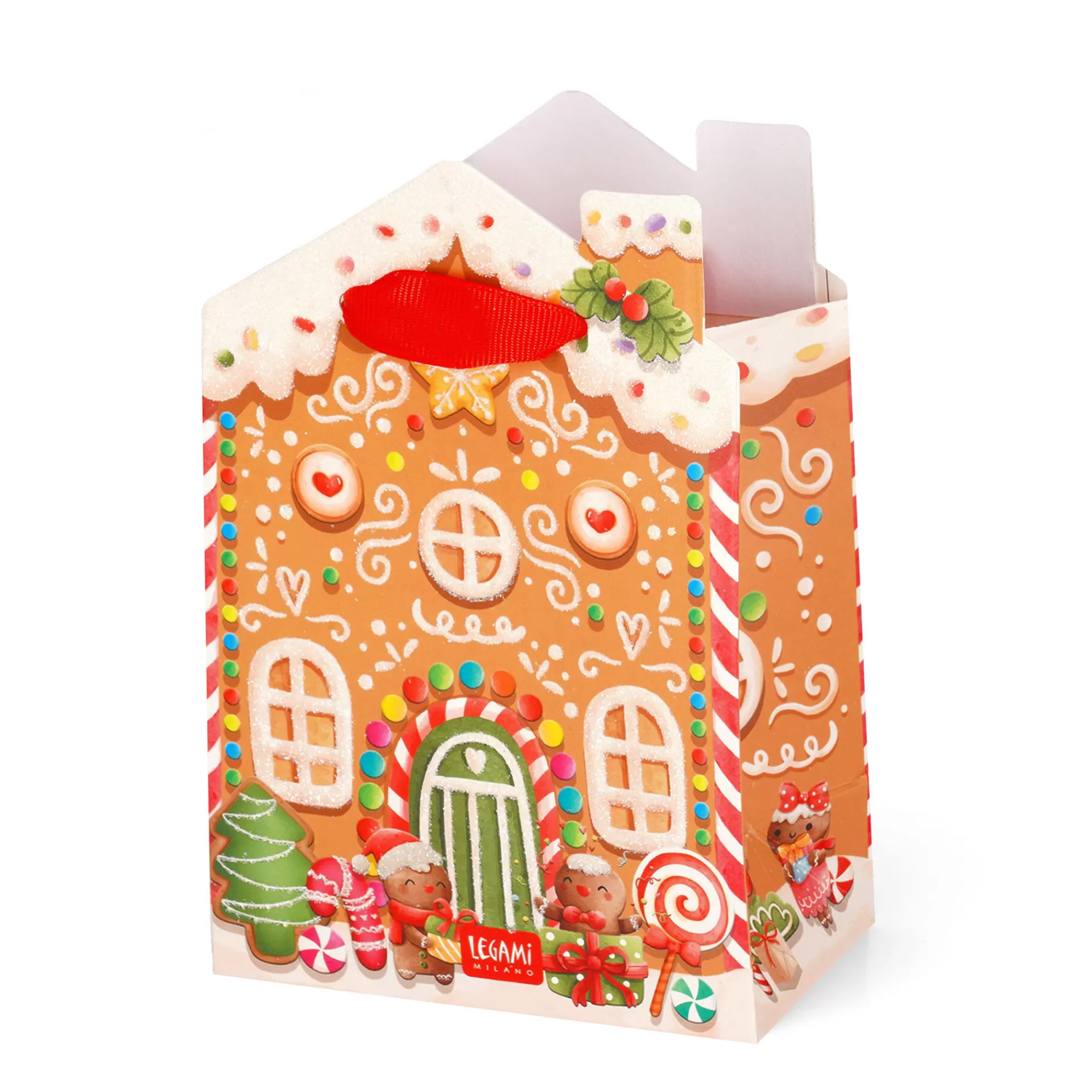 Legami Milano Sacchetto Regalo Natalizio - Small- Sacchetti Regalo Natalizi