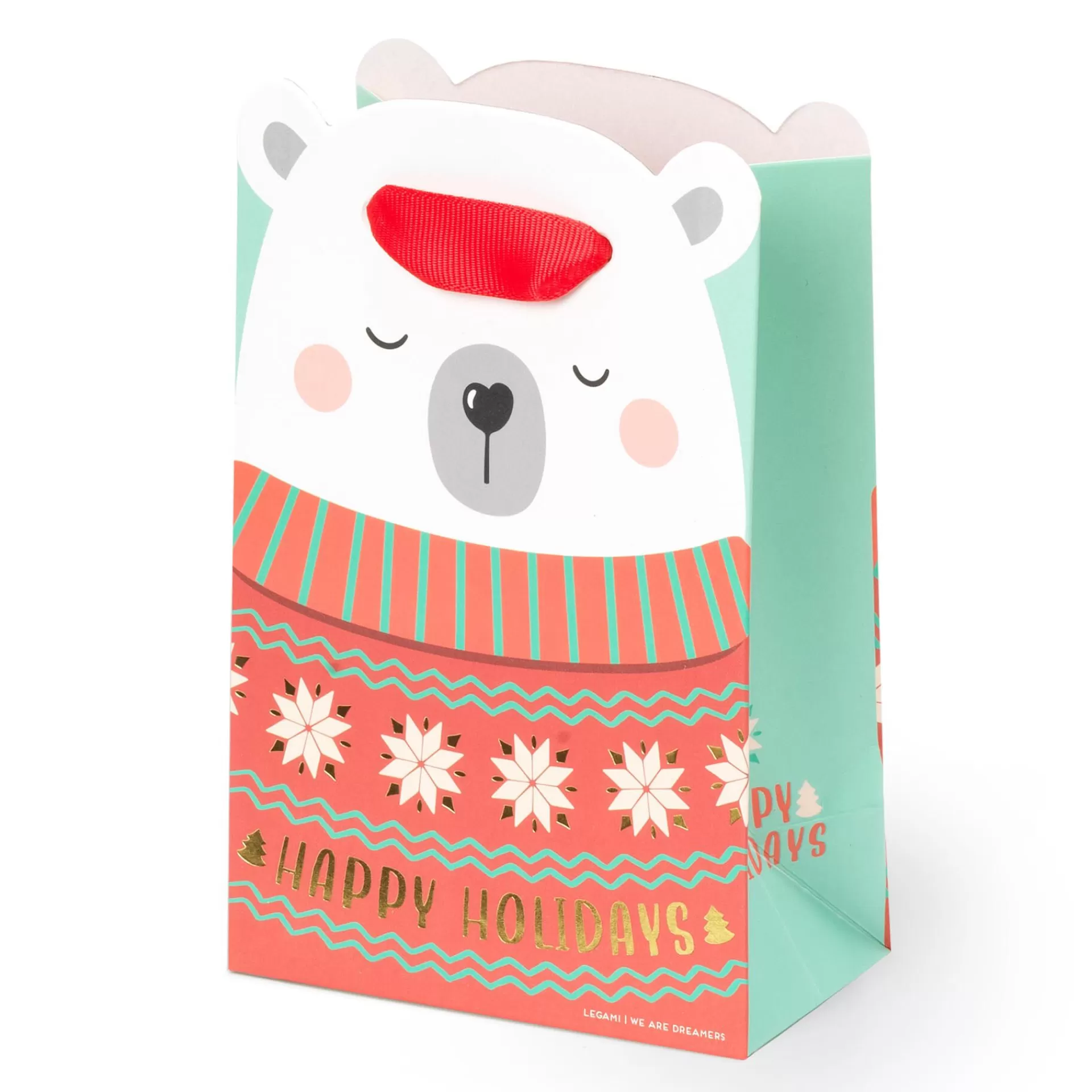 Legami Milano Sacchetto Regalo Natalizio - Small- Sacchetti Regalo Natalizi