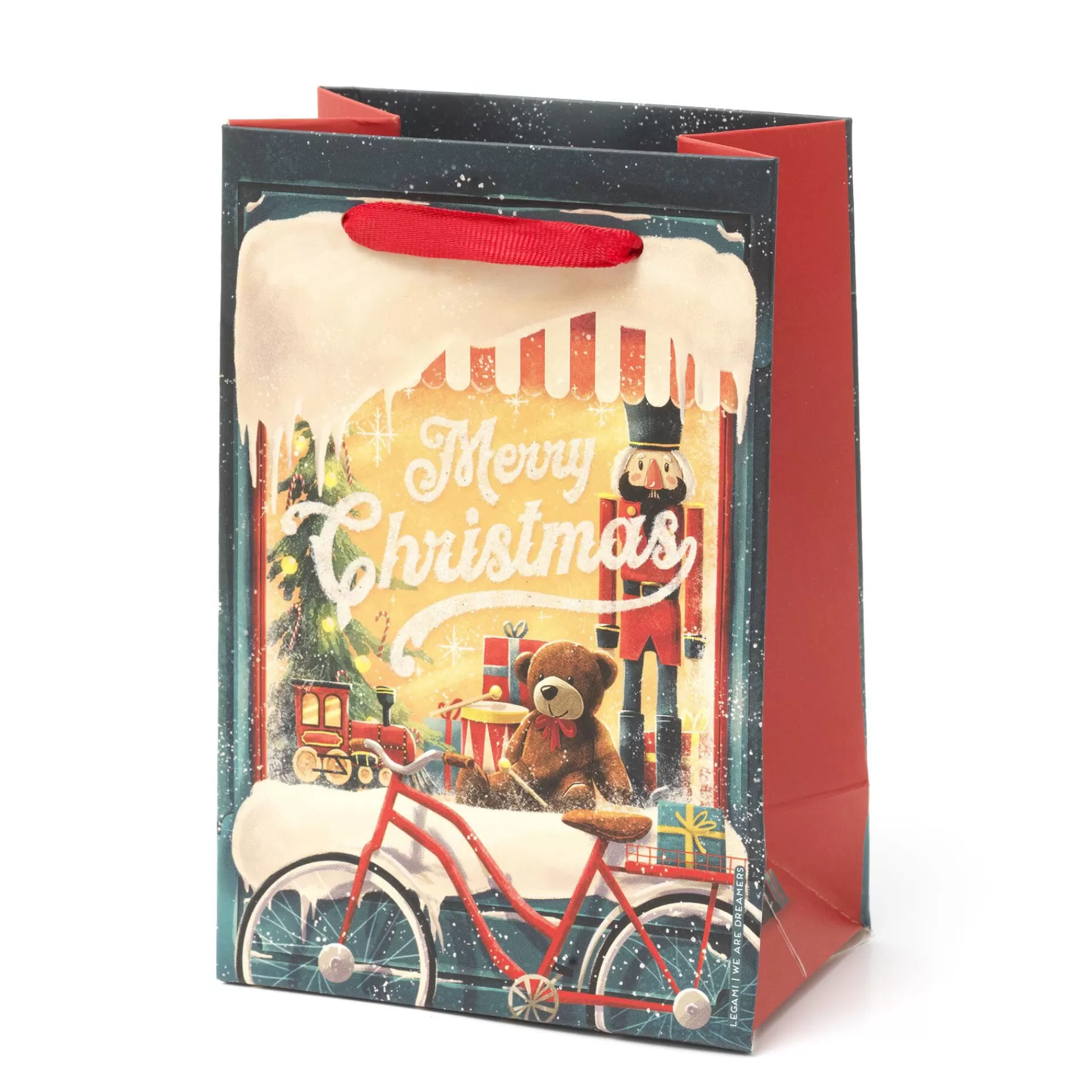 Legami Milano Sacchetto regalo natalizio - Small- Sacchetti Regalo Natalizi