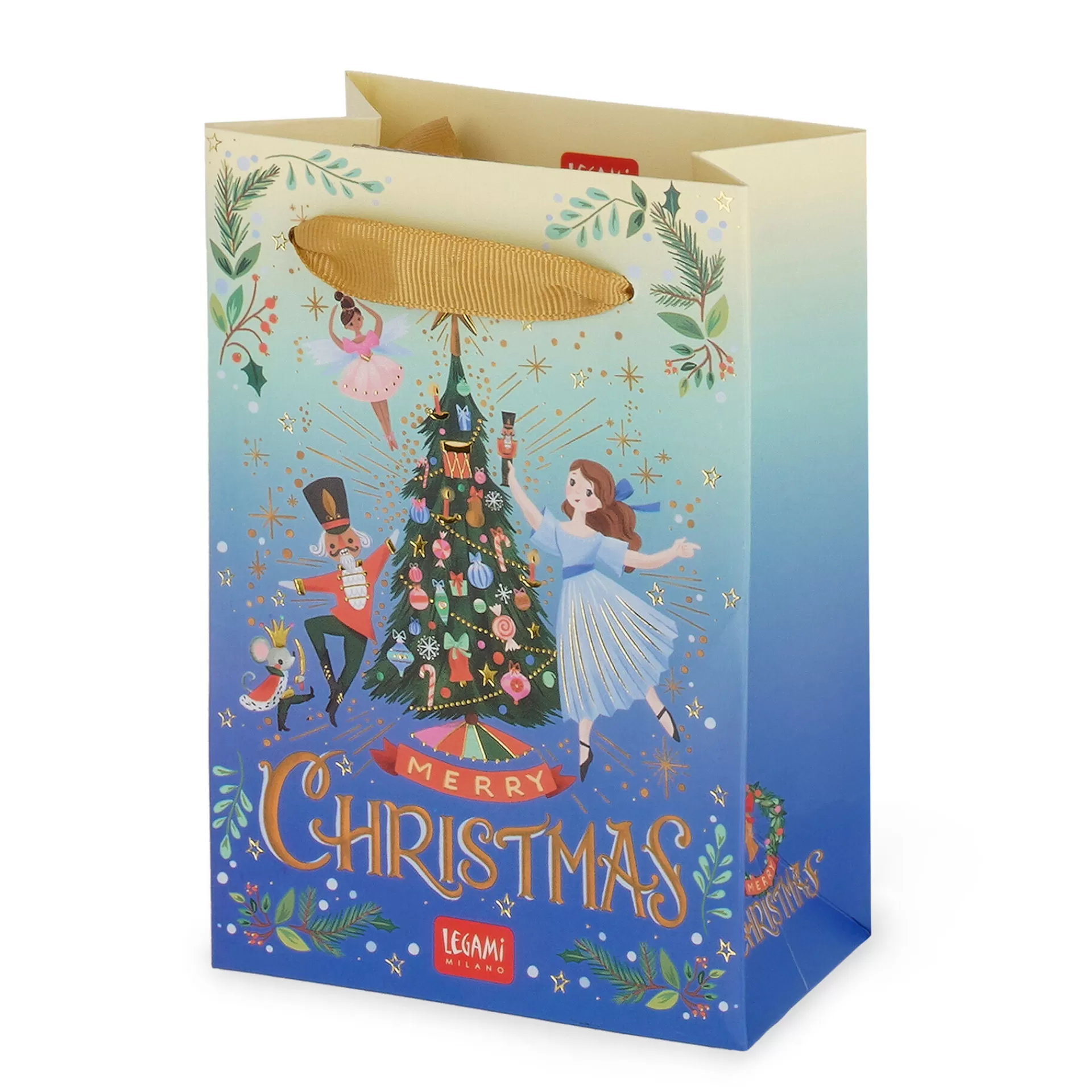 Legami Milano Sacchetto Regalo Natalizio - Small- Sacchetti Regalo Natalizi