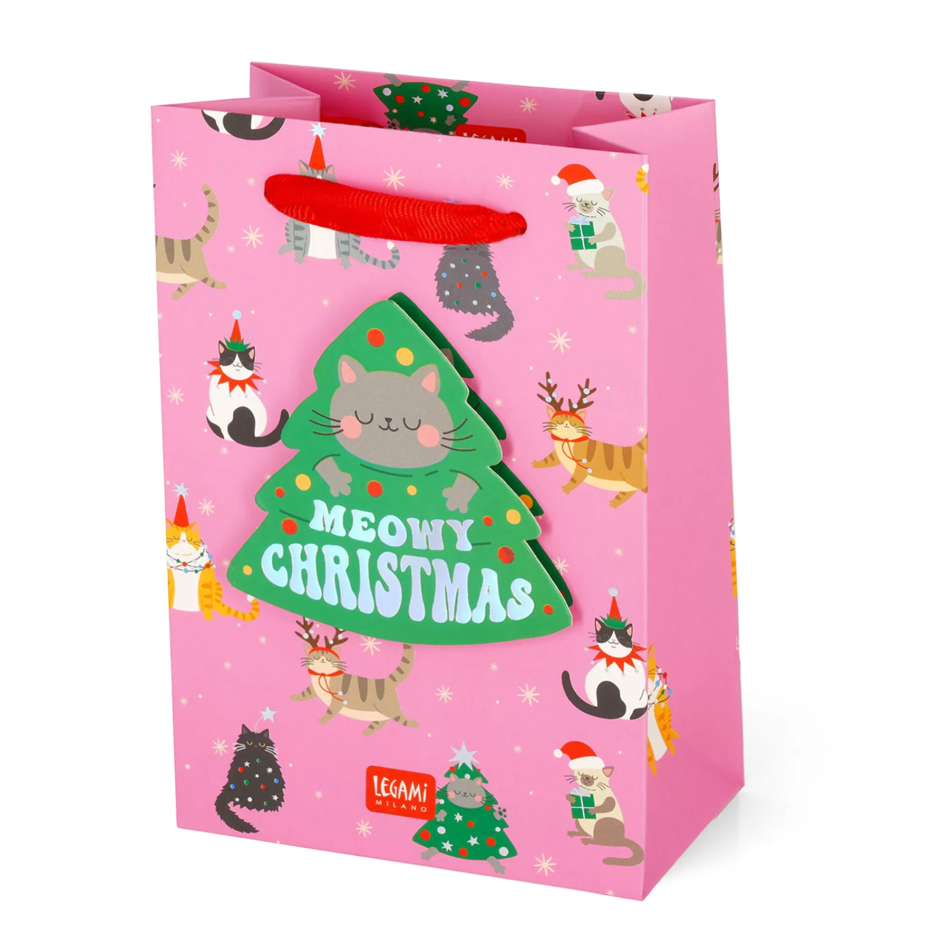 Legami Milano Sacchetto Regalo Natalizio - Small- Sacchetti Regalo Natalizi