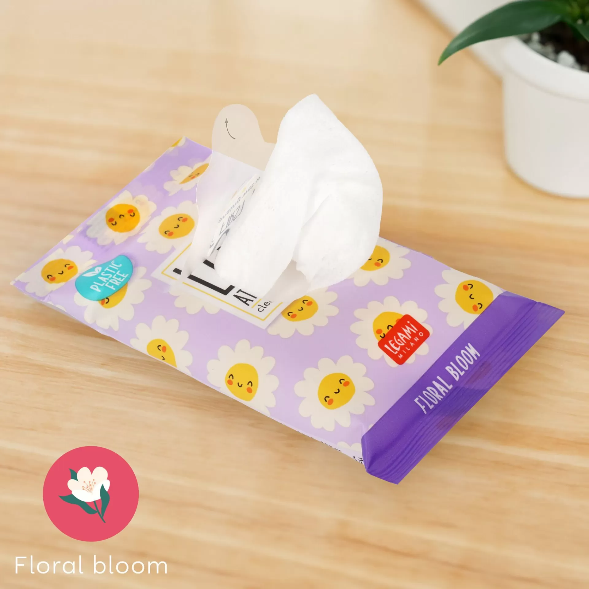 Legami Milano 10 Salviettine Umidificate - Love At First Wipe- Viso E Corpo
