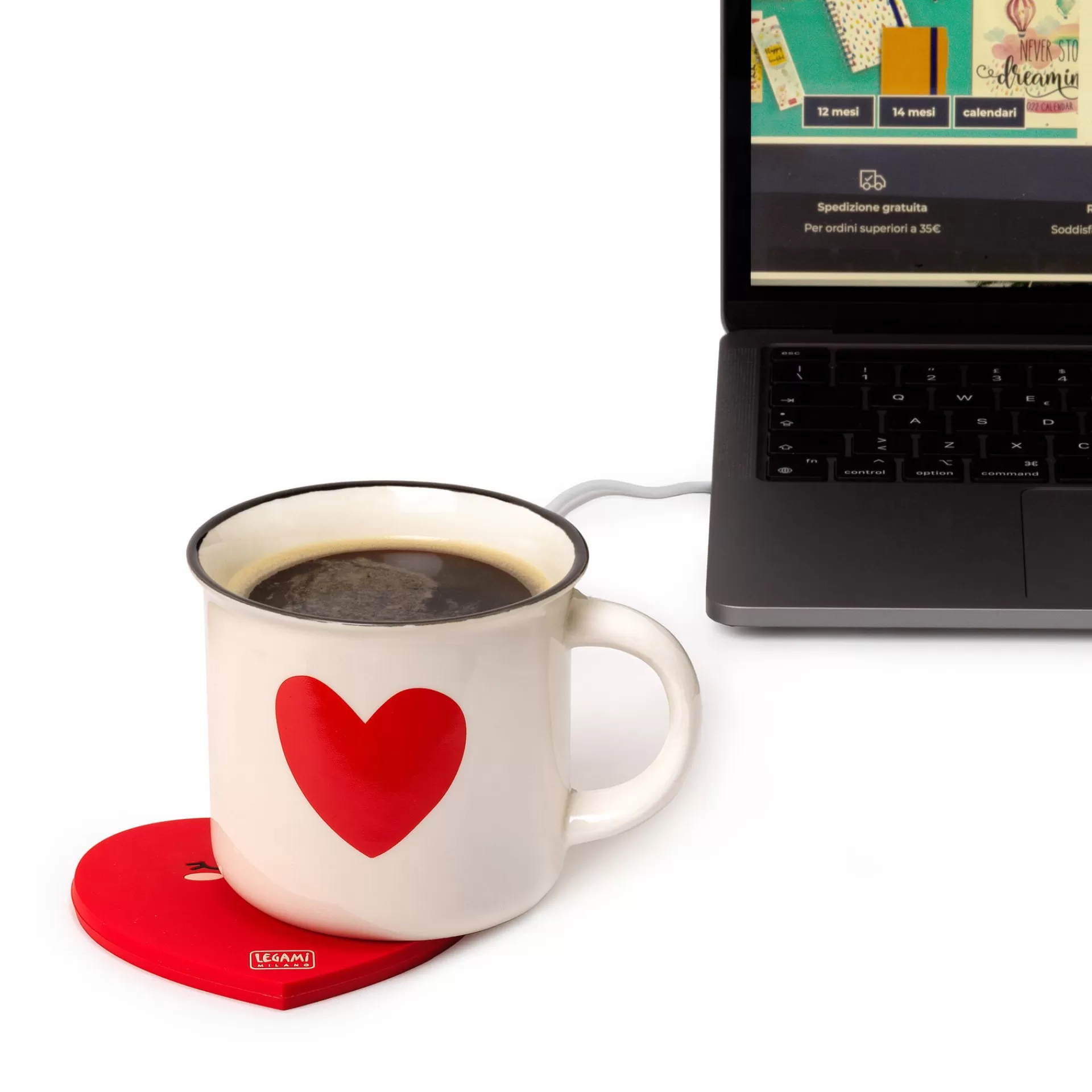 Legami Milano Scalda Tazza Usb - Warm It Up- Scaldatazza