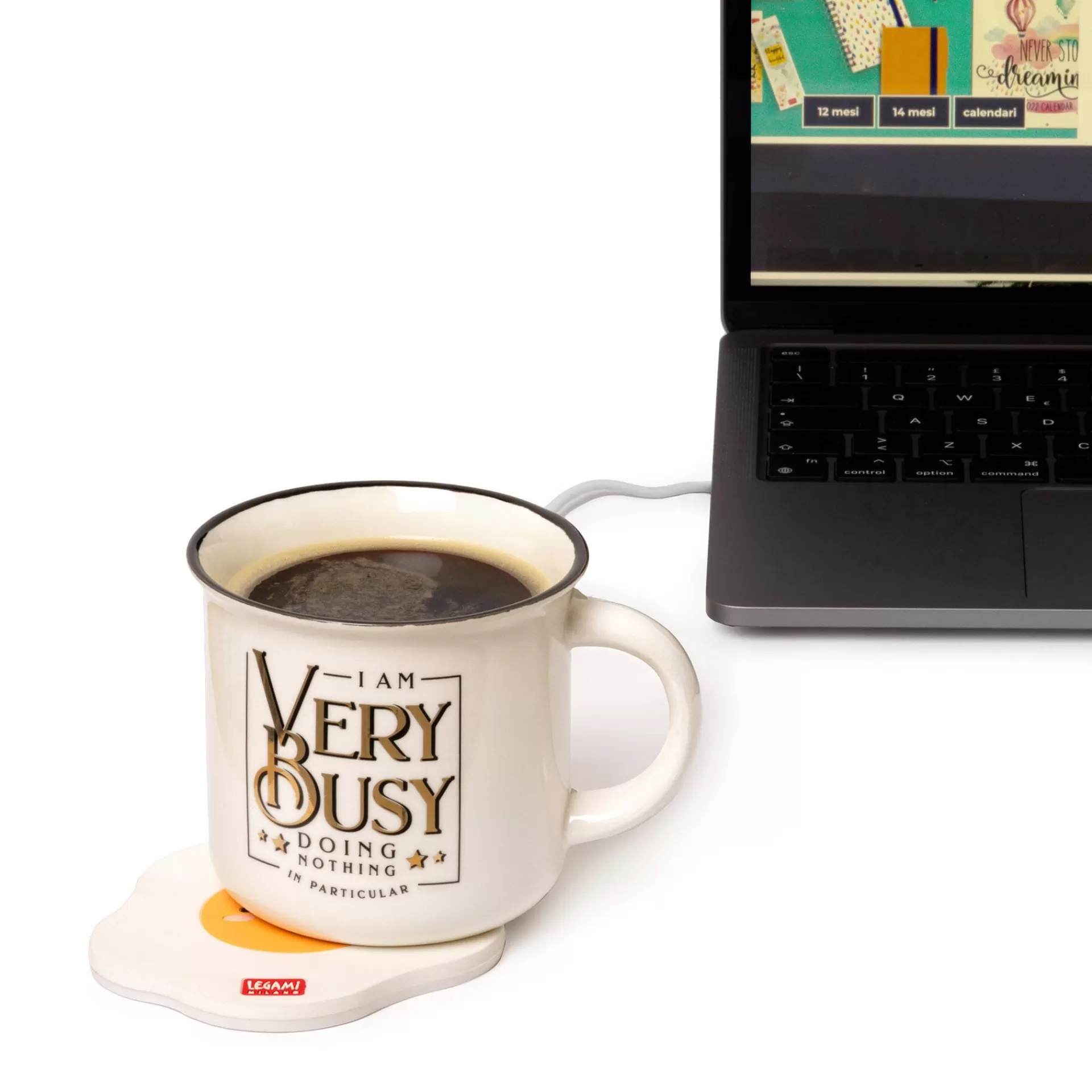 Legami Milano Scalda Tazza Usb - Warm It Up- Accessori Per Smartphone Pc Tablet | Scaldatazza