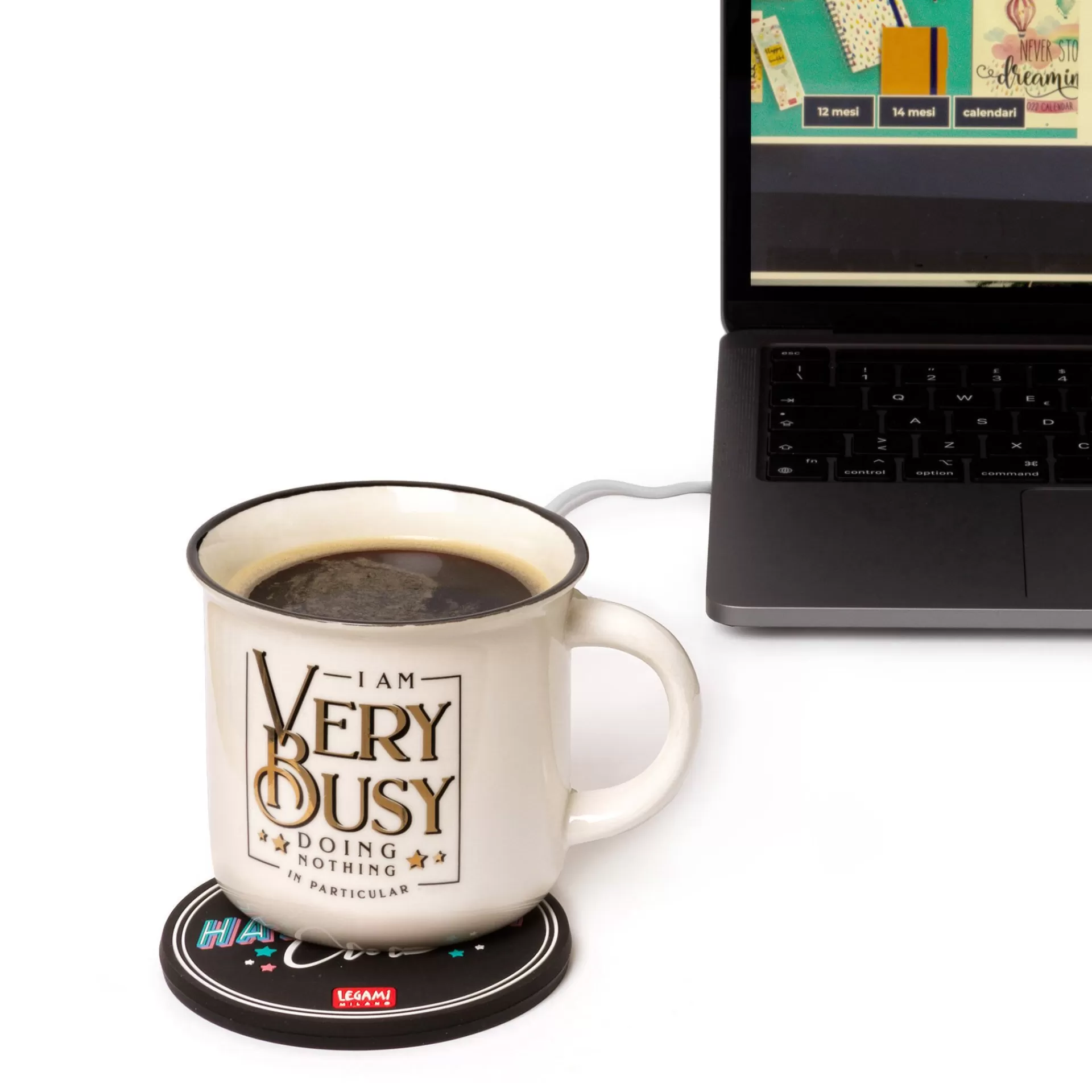 Legami Milano Scalda Tazza Usb - Warm It Up- Accessori Per Smartphone Pc Tablet | Scaldatazza