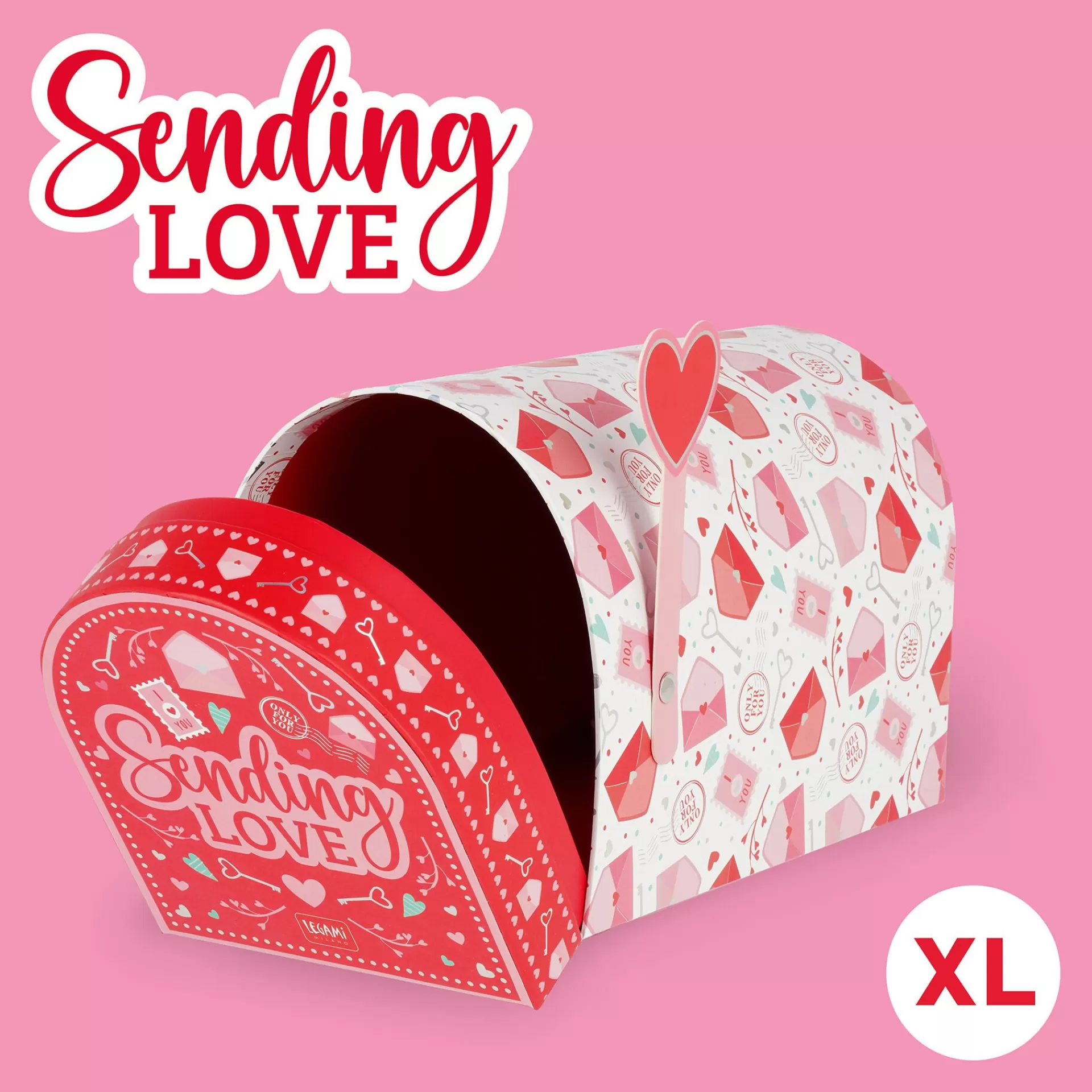 Legami Milano Scatola Regalo Extralarge - Love Mailbox- Scatole Regalo