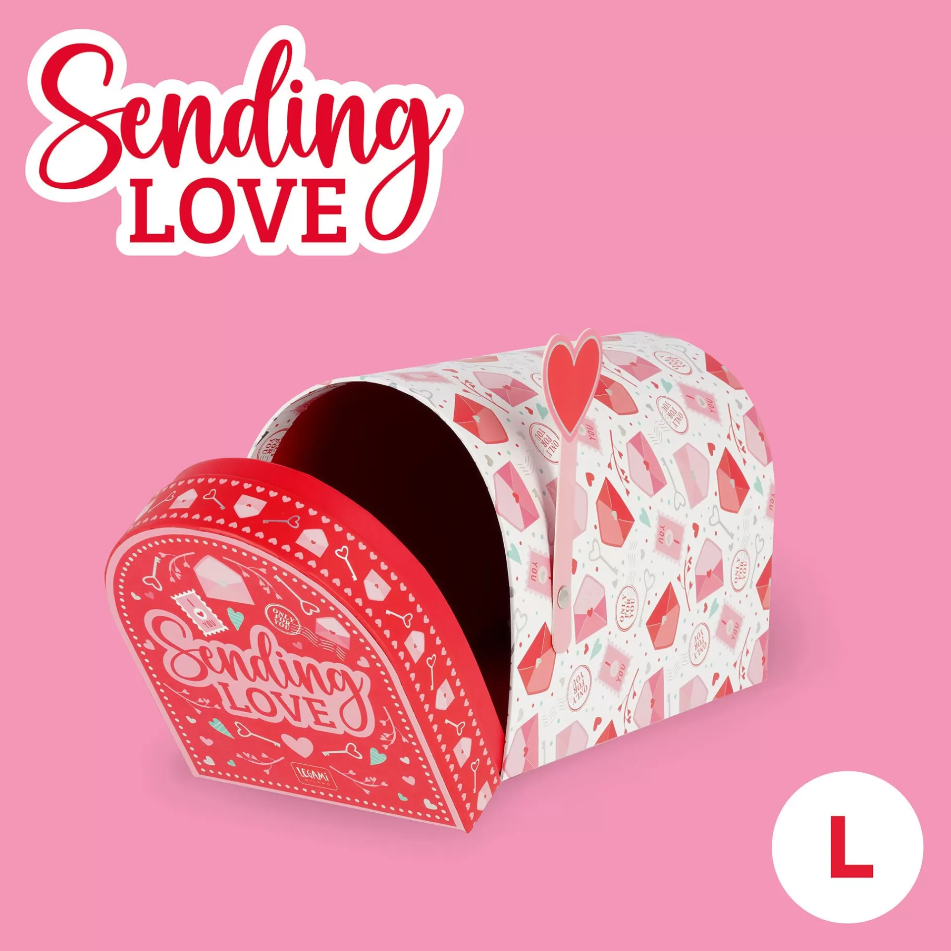 Legami Milano Scatola Regalo Large - Love Mailbox- Scatole Regalo