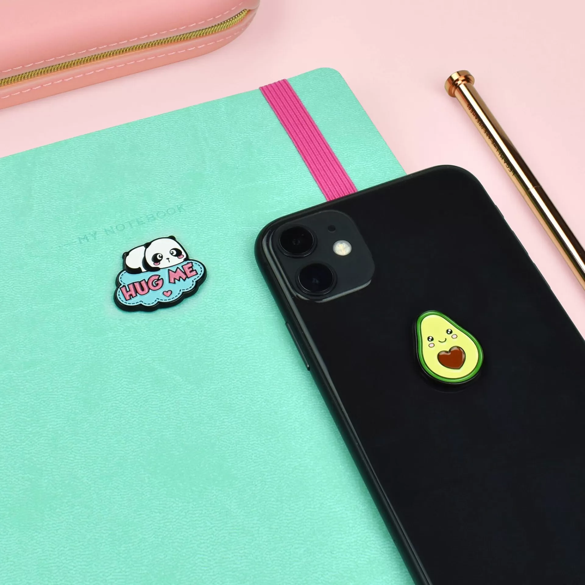 Legami Milano Set di 2 Adesivi in Metallo- Accessori Per Confezioni Regalo | Altri Accessori Cartoleria