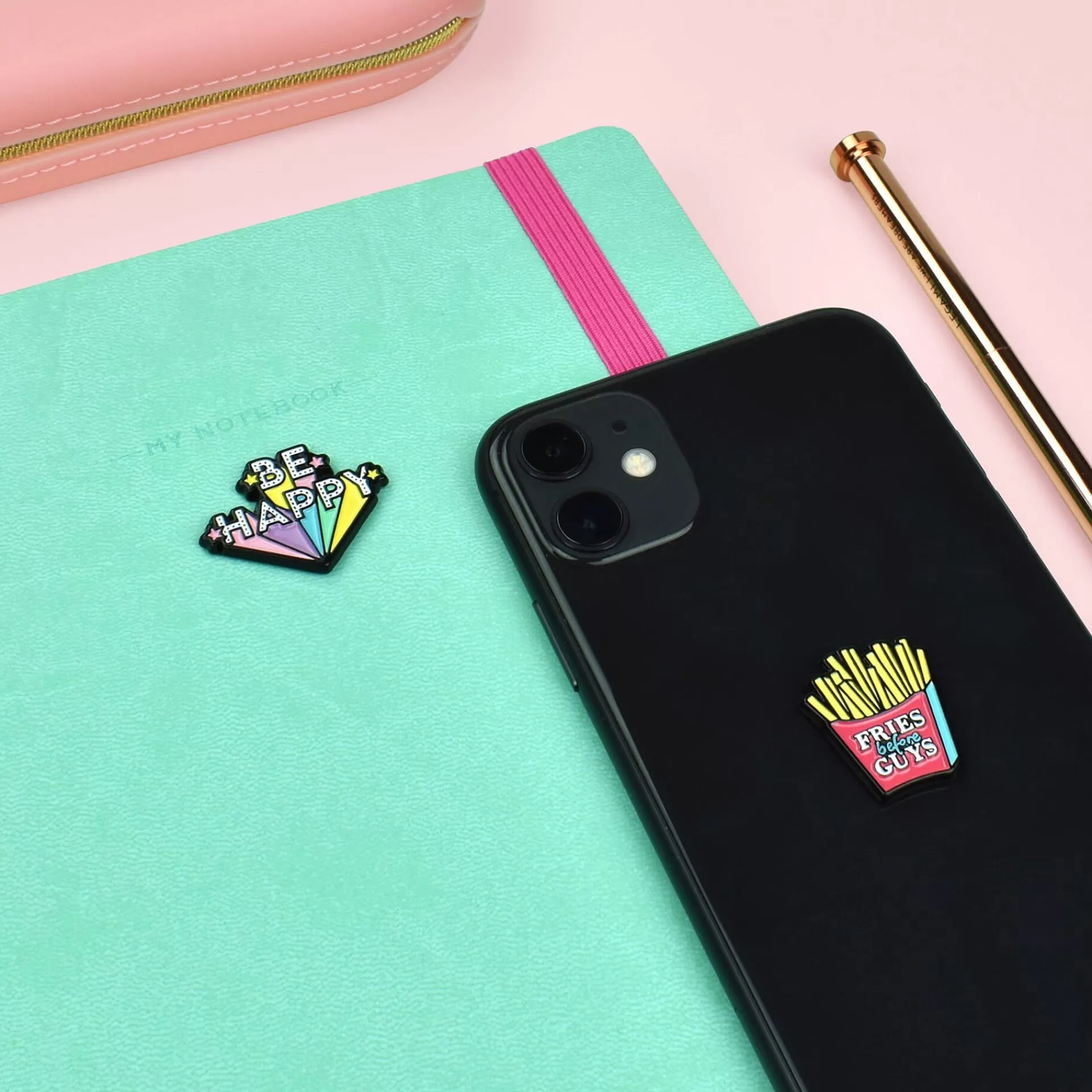 Legami Milano Set di 2 Adesivi in Metallo- Accessori Per Confezioni Regalo | Altri Accessori Cartoleria