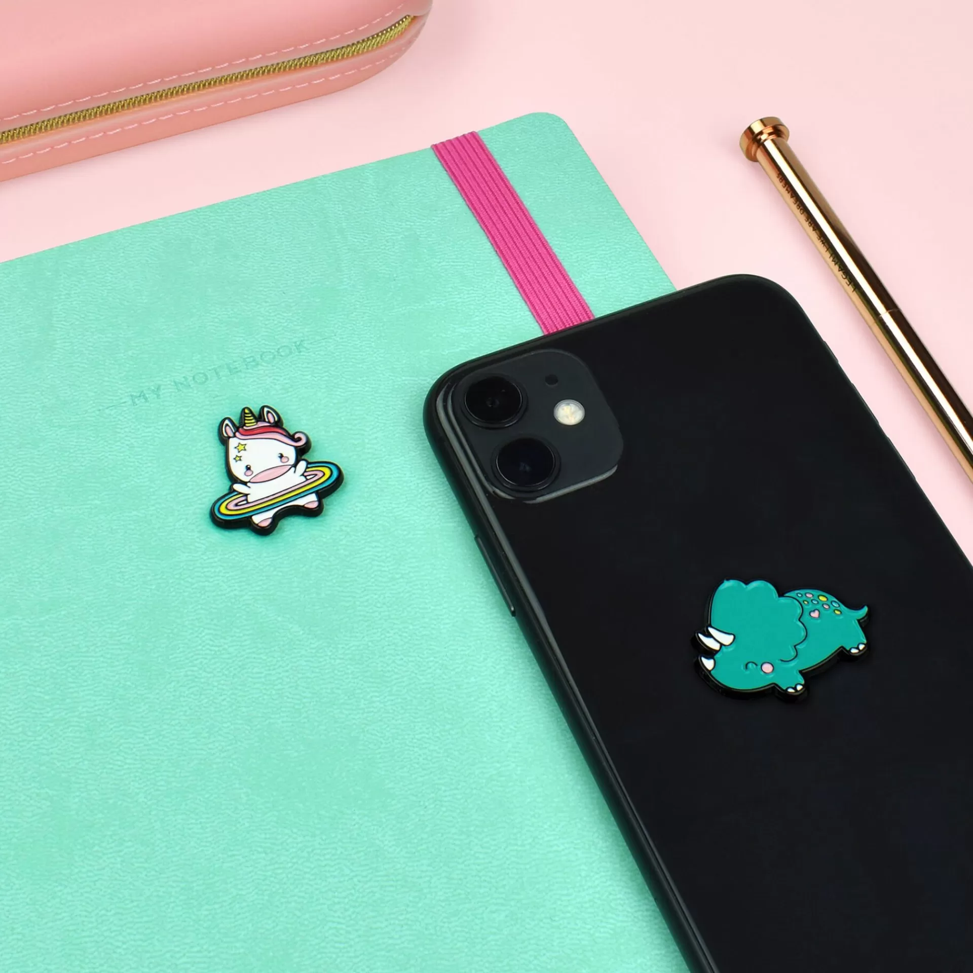 Legami Milano Set di 2 Adesivi in Metallo- Accessori Per Confezioni Regalo | Altri Accessori Cartoleria