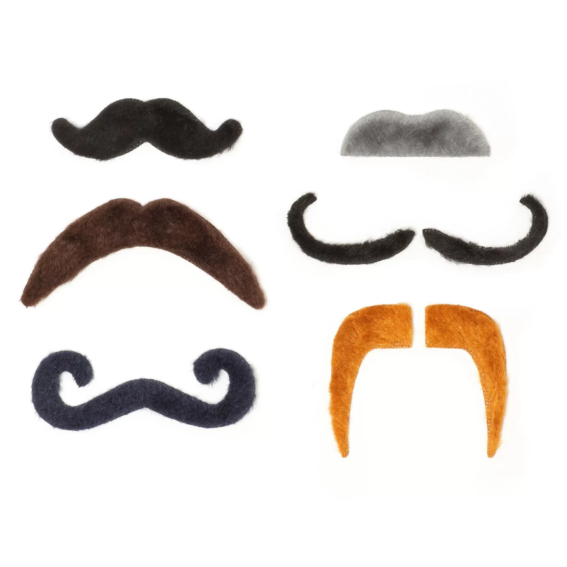 Legami Milano Set di 6 Baffi Finti Autoadesivi - Hot Mou-stache- Giochi