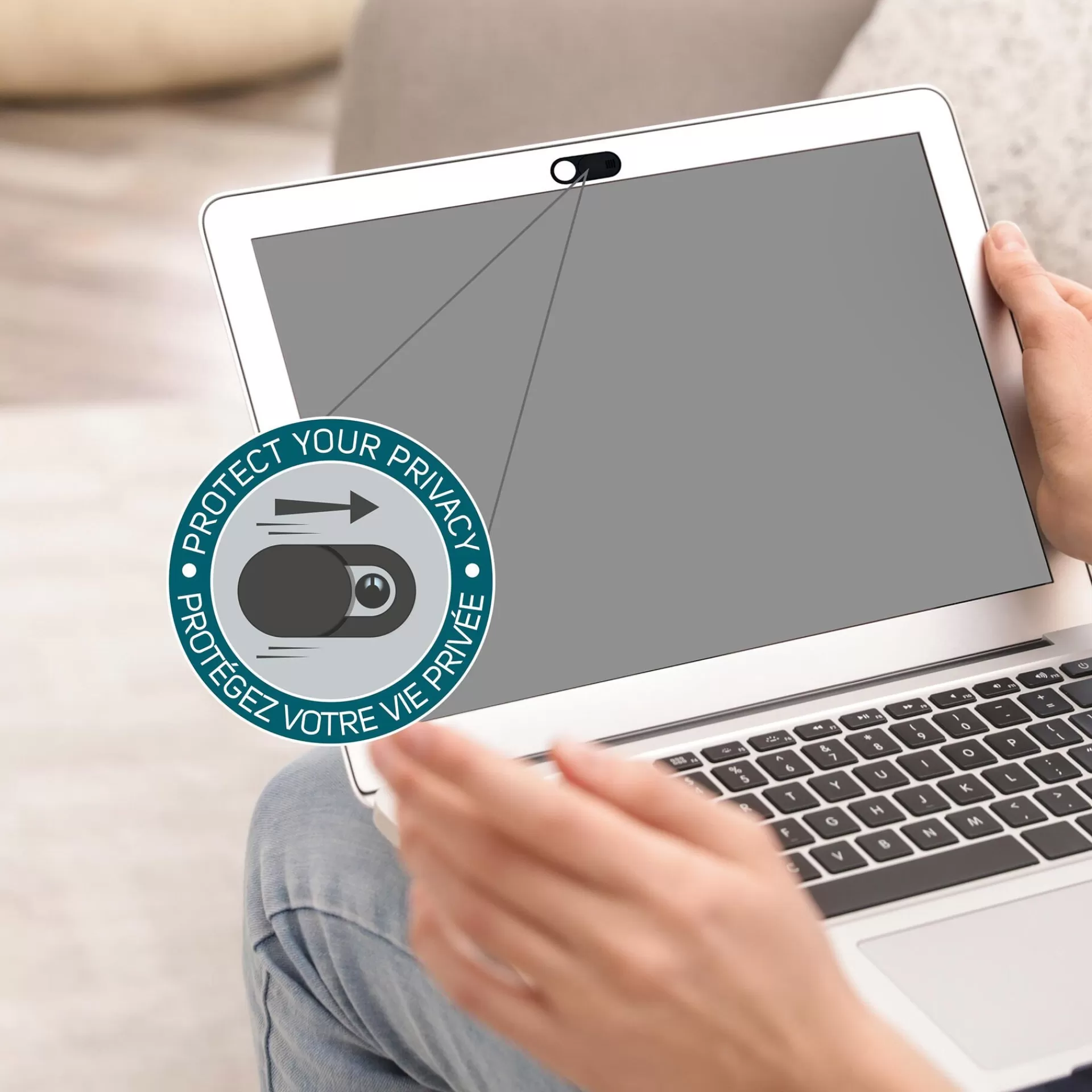Legami Milano Set di 3 Cover per Webcam- Accessori Per Smartphone Pc Tablet