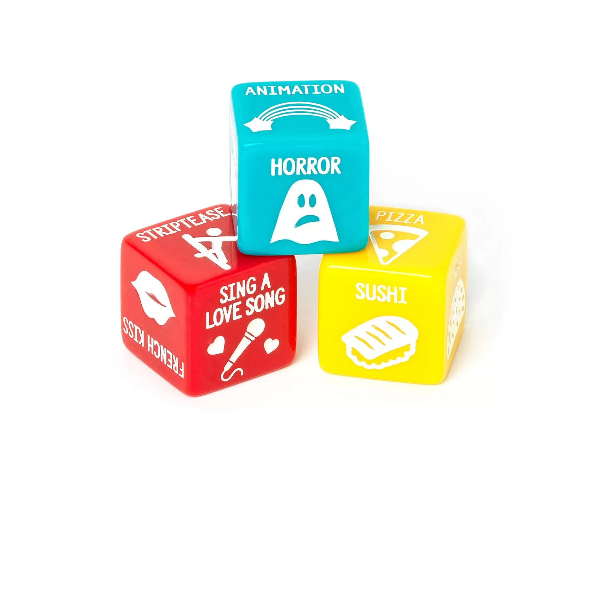 Legami Milano Set di 3 Dadi - Date in Progress- Giochi
