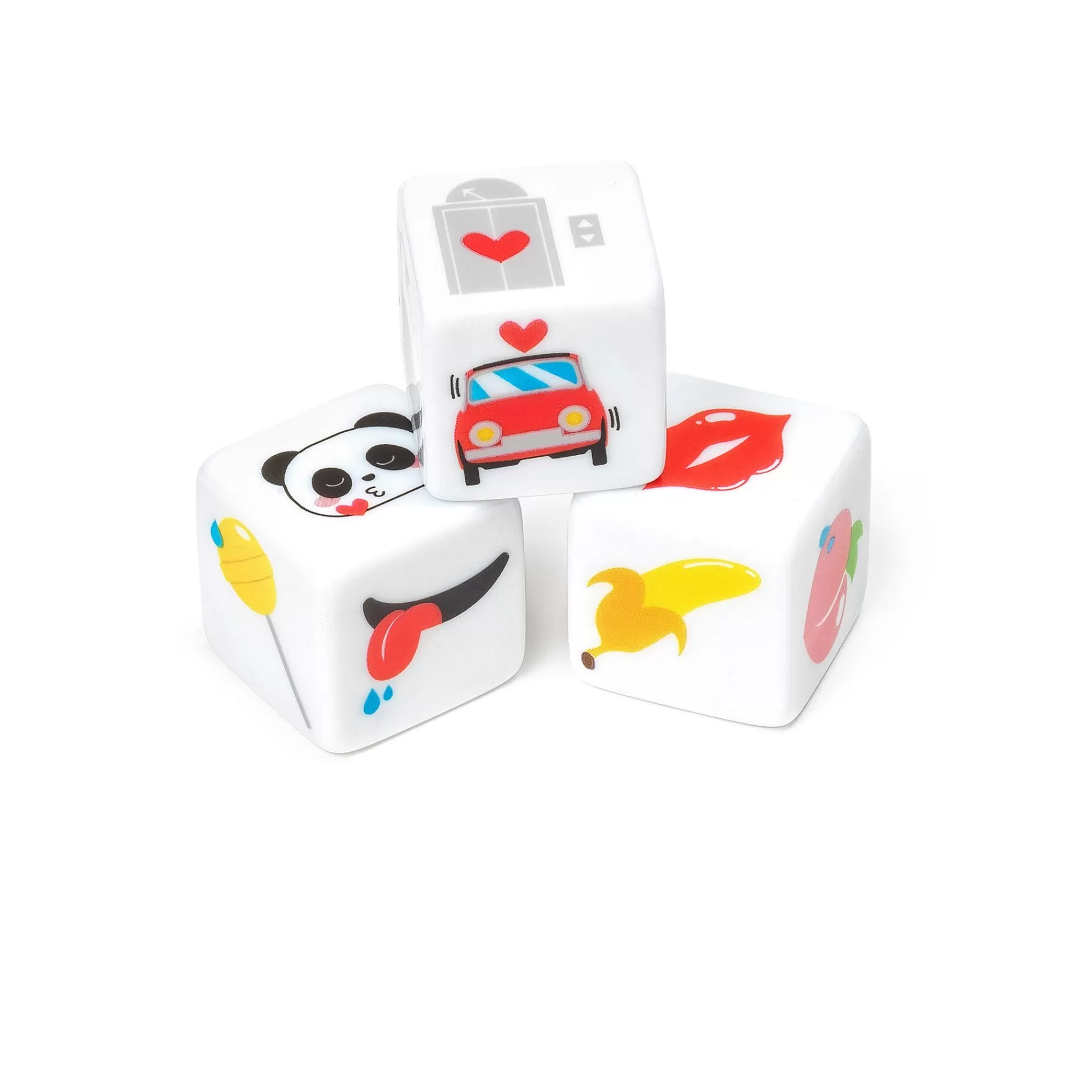 Legami Milano Set di 3 Dadi - Sex in Progress- Giochi