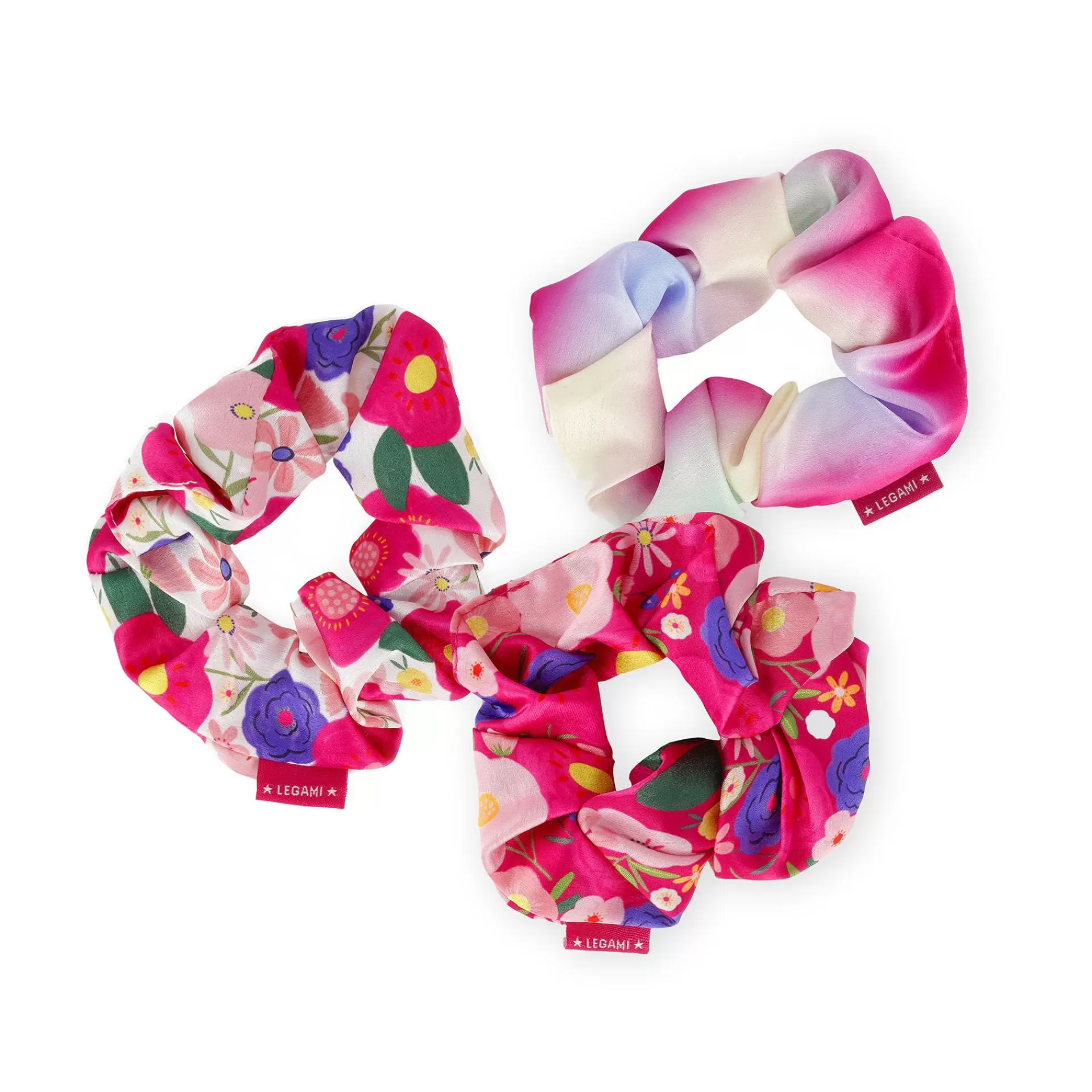 Legami Milano Set di 3 Elastici per Capelli - Hair We Are!- Viso E Corpo