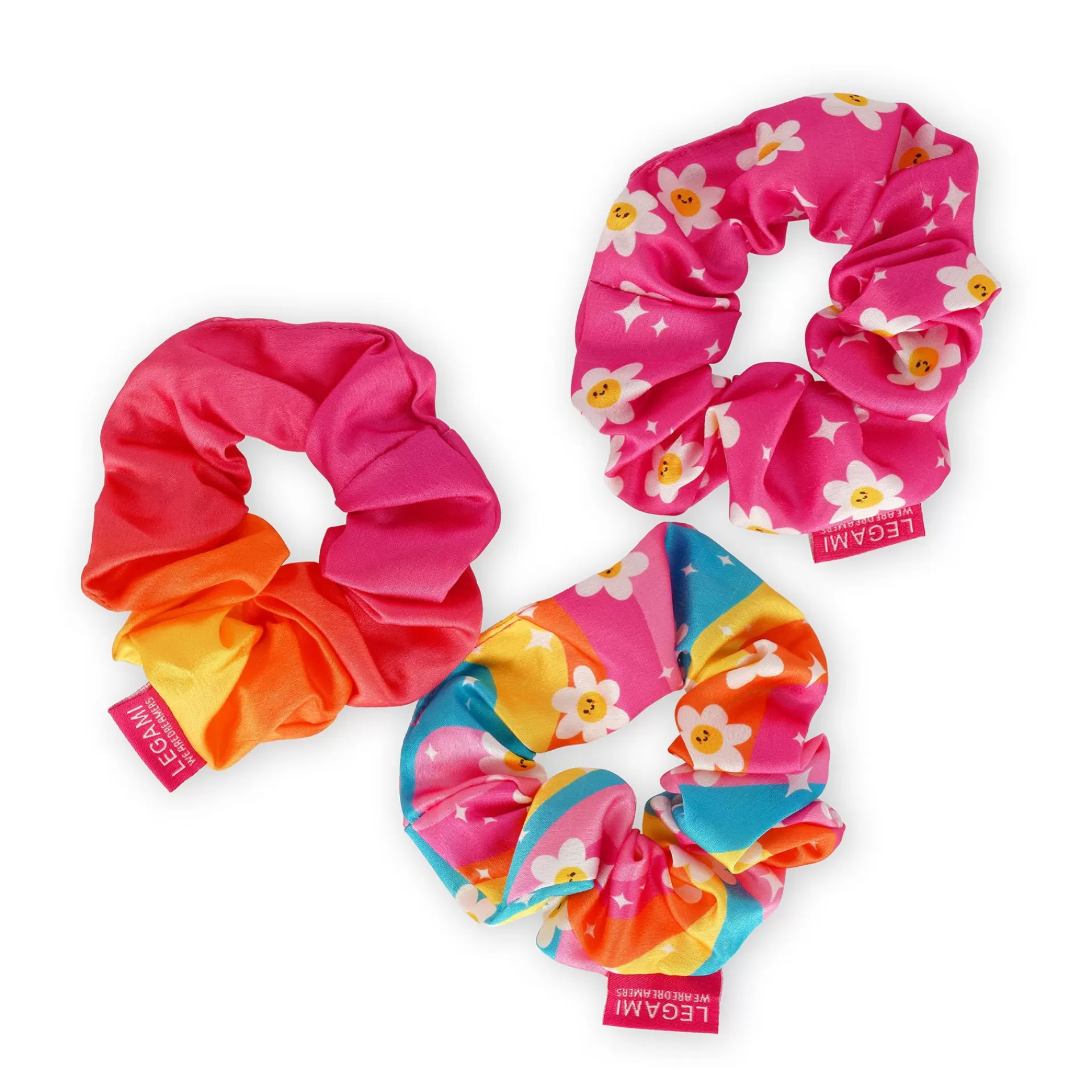 Legami Milano Set di 3 Elastici per Capelli - Hair We Are!- Viso E Corpo