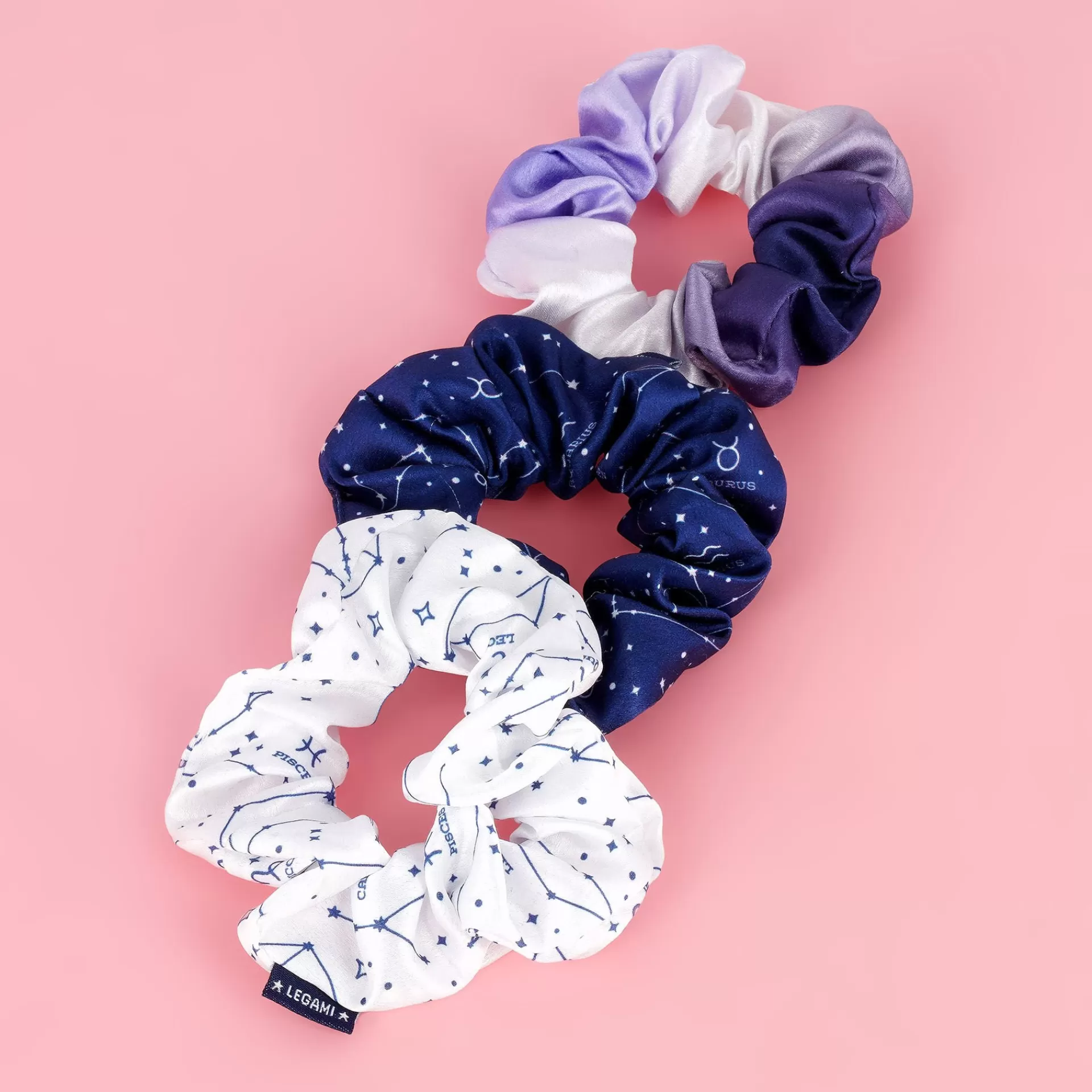 Legami Milano Set di 3 Elastici per Capelli - Hair We Are!- Viso E Corpo