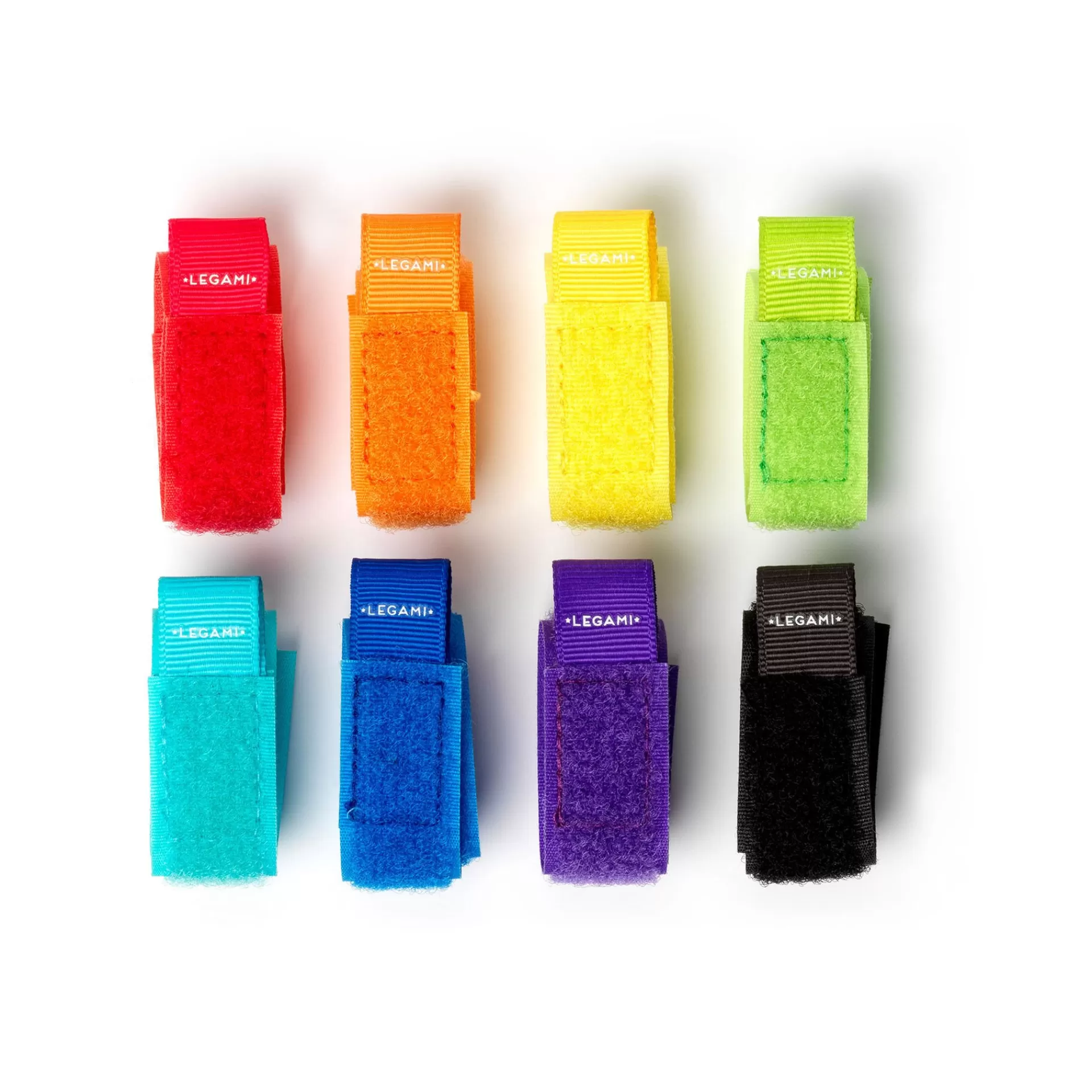 Legami Milano Set di 8 Fascette Stringicavo- Accessori Per Smartphone Pc Tablet