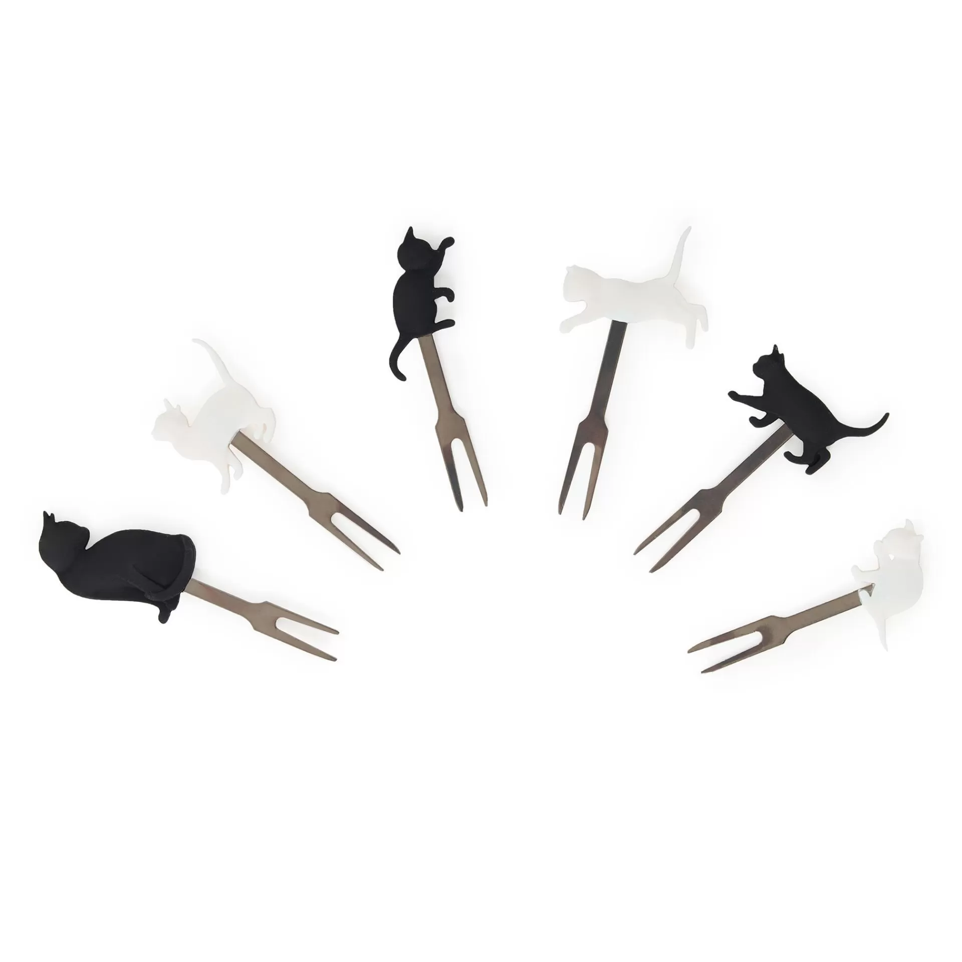 Legami Milano Set di 6 Forchettine per Aperitivo- Altri Accessori Cucina | Cocktail Hour
