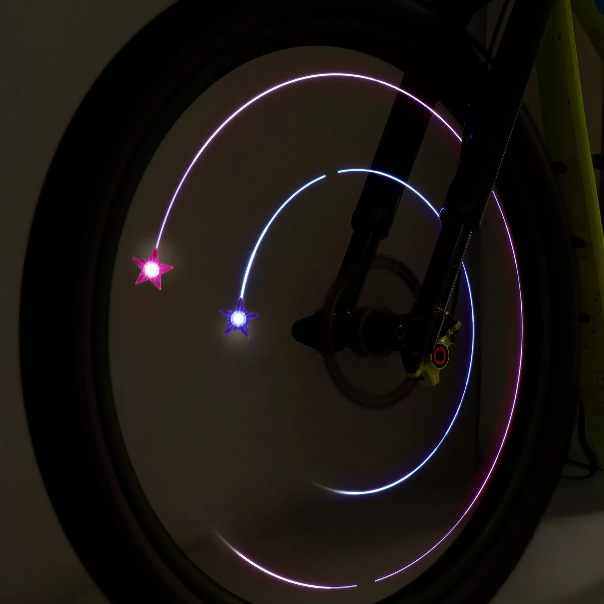Legami Milano Set di 2 Luci Per i Raggi Della Bicicletta - Ride & Shine- Accessori Bici