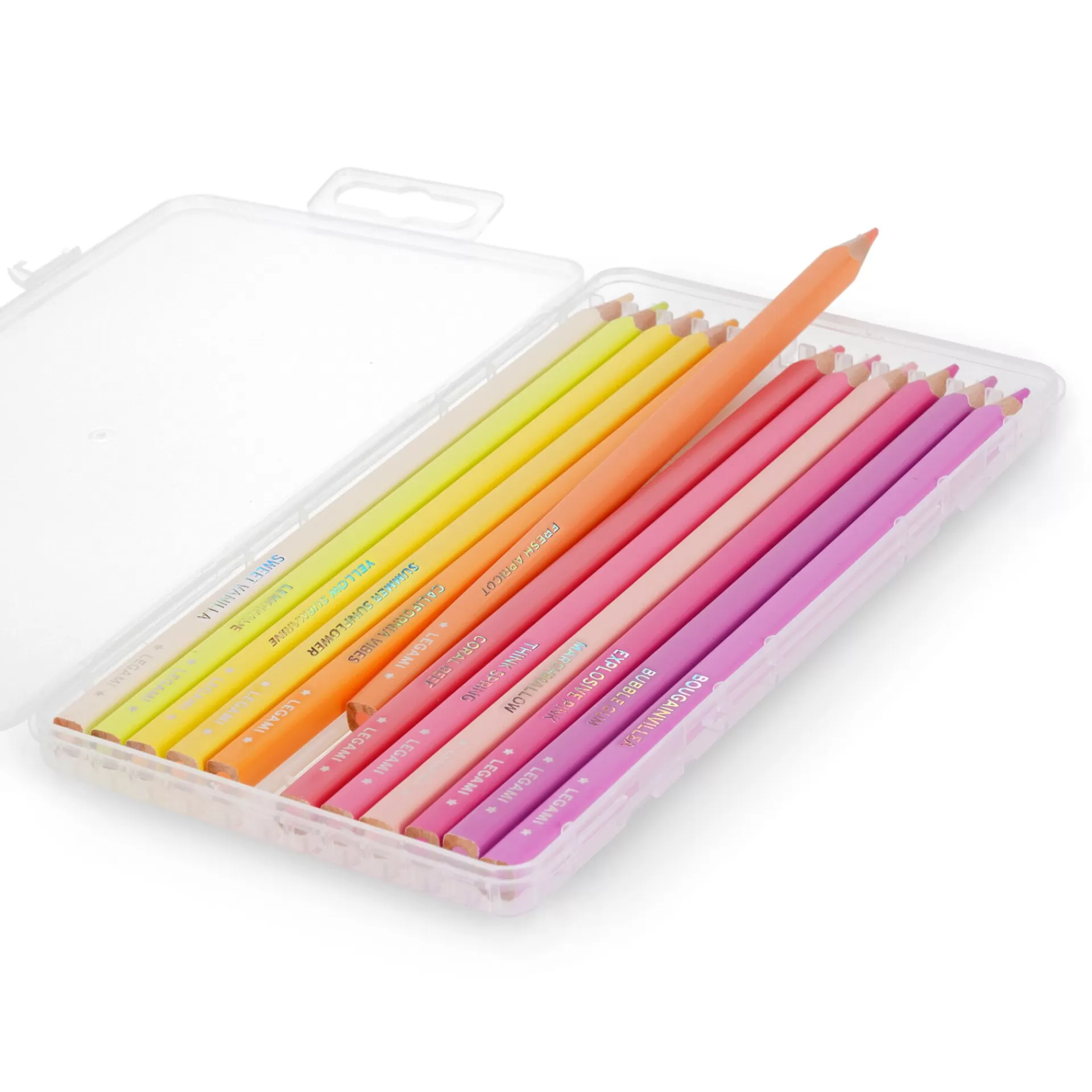 Legami Milano Set di 12 Matite Colorate - Live Colorfully- Matite E Pastelli