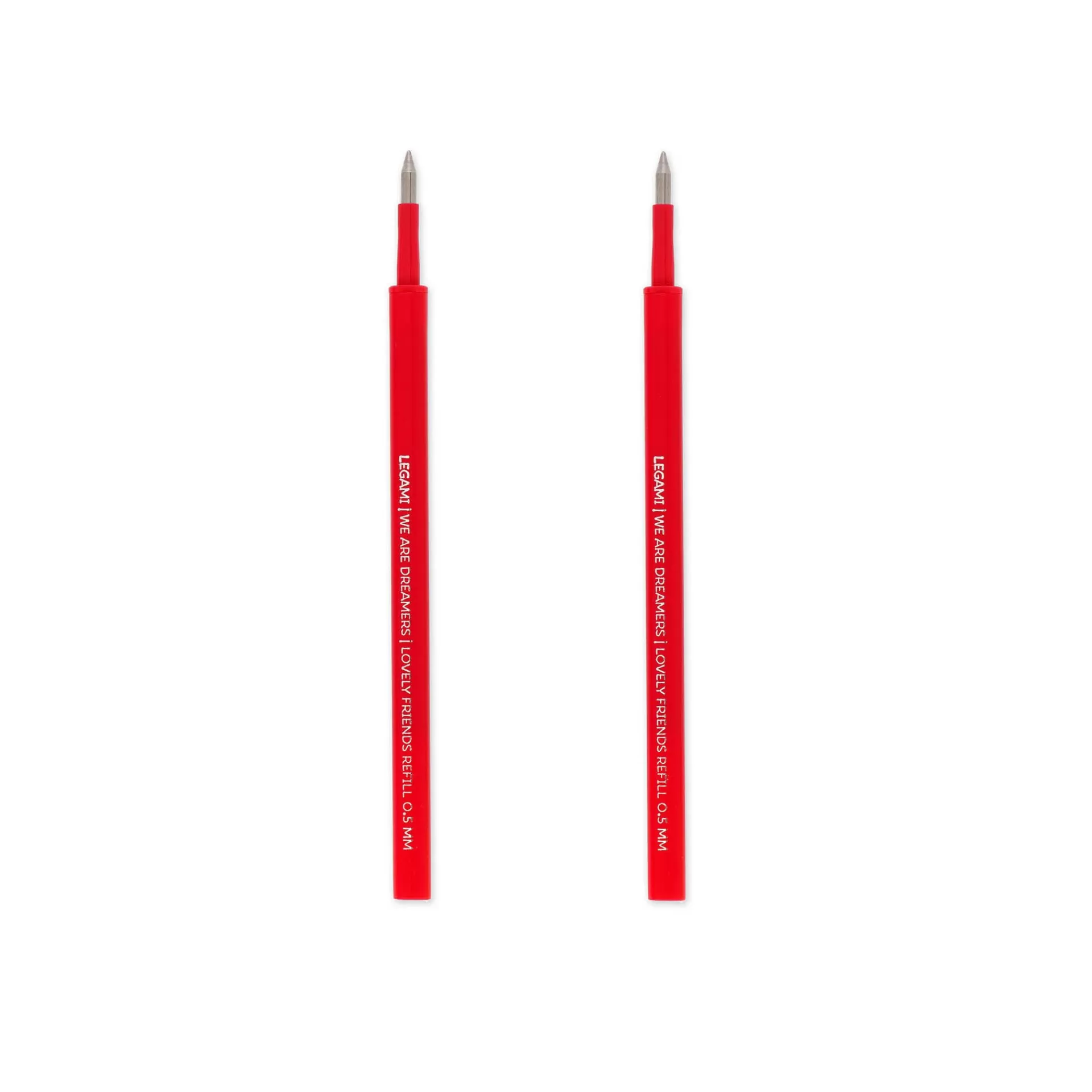 Legami Milano Set di 2 Refill per Penna Gel - Lovely Friends- Refill Penne Lovely Friends