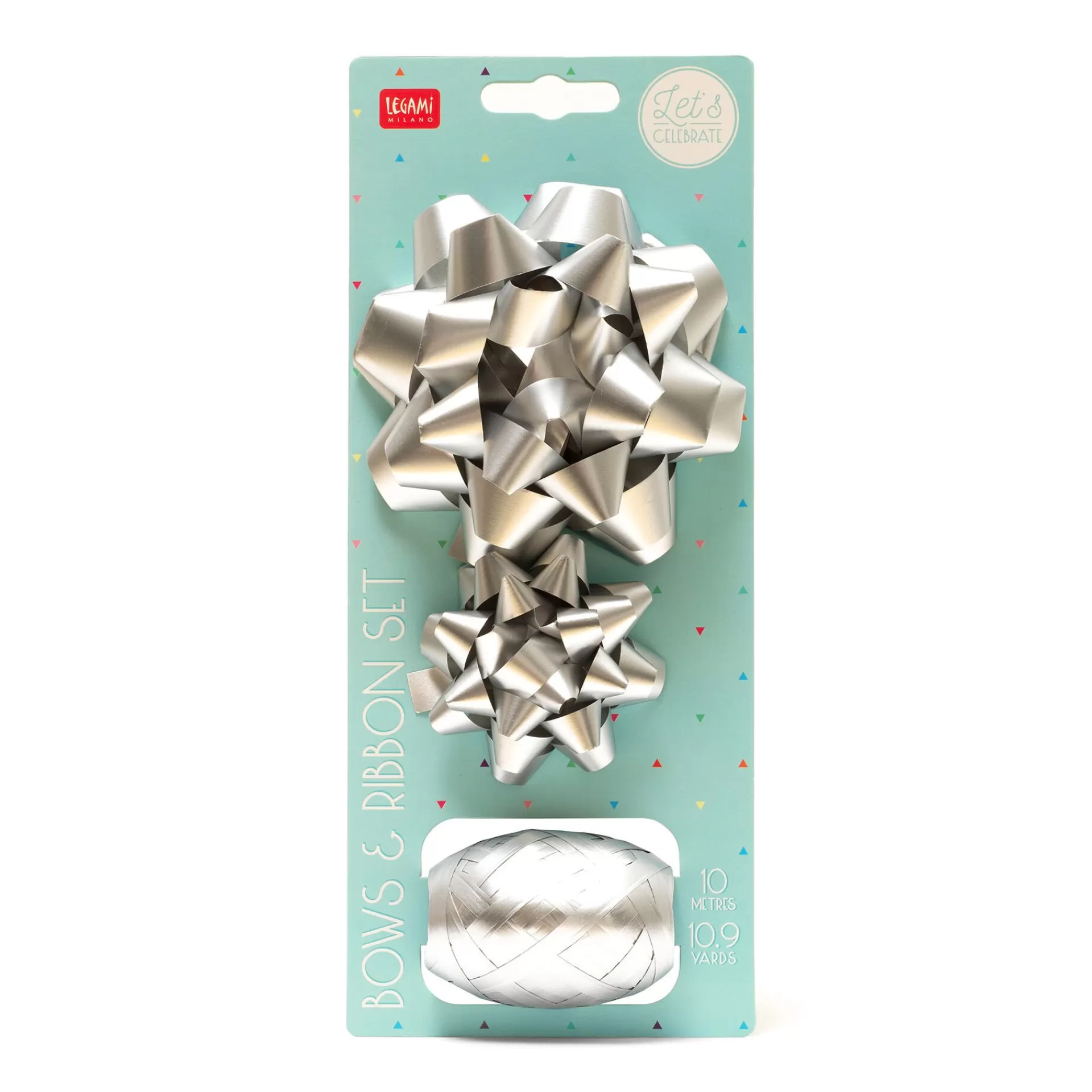 Legami Milano Set di due Fiocchi e un Nastro- Accessori Per Confezioni Regalo