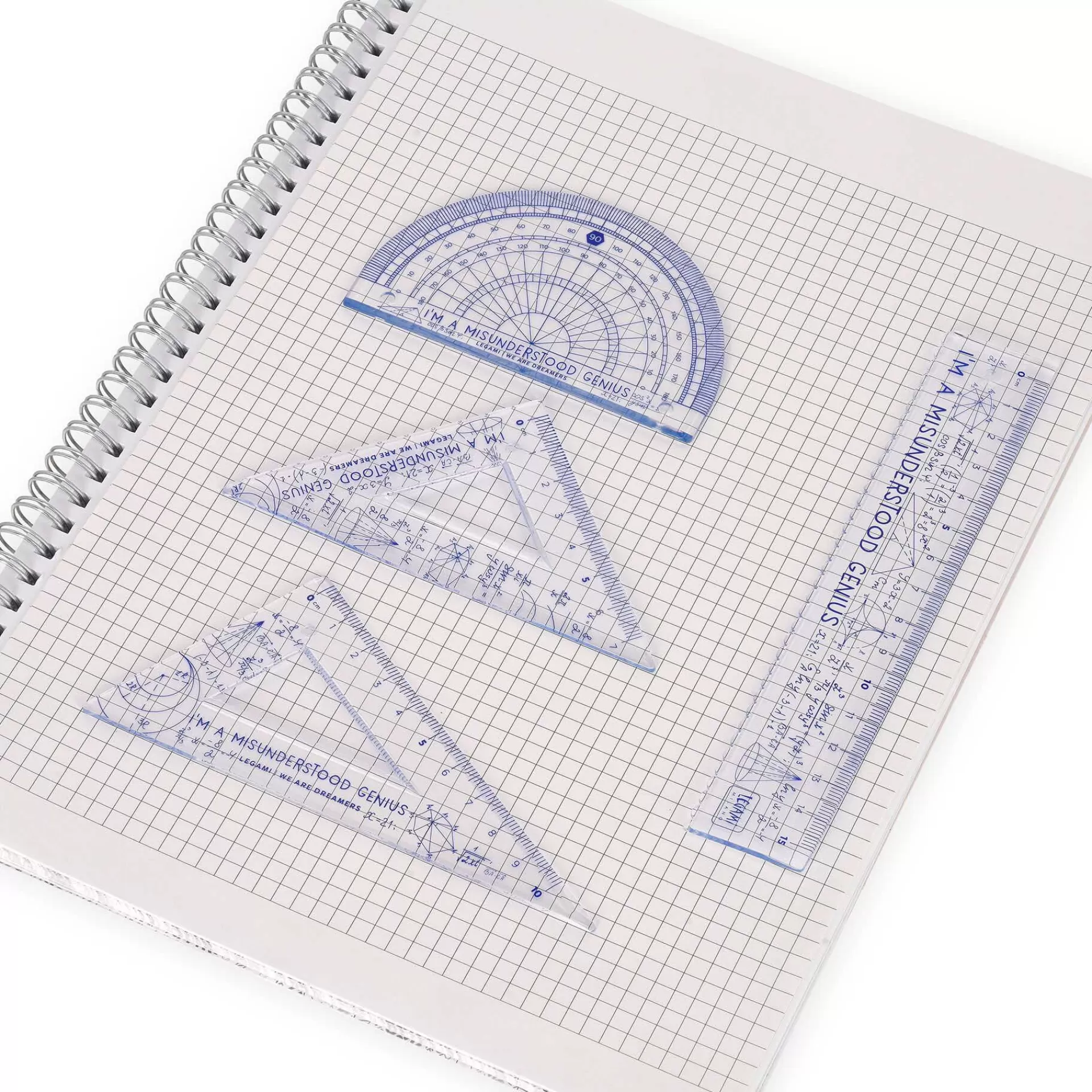 Legami Milano Set di Geometria - You Rule!- Altri Accessori Cartoleria | Righelli