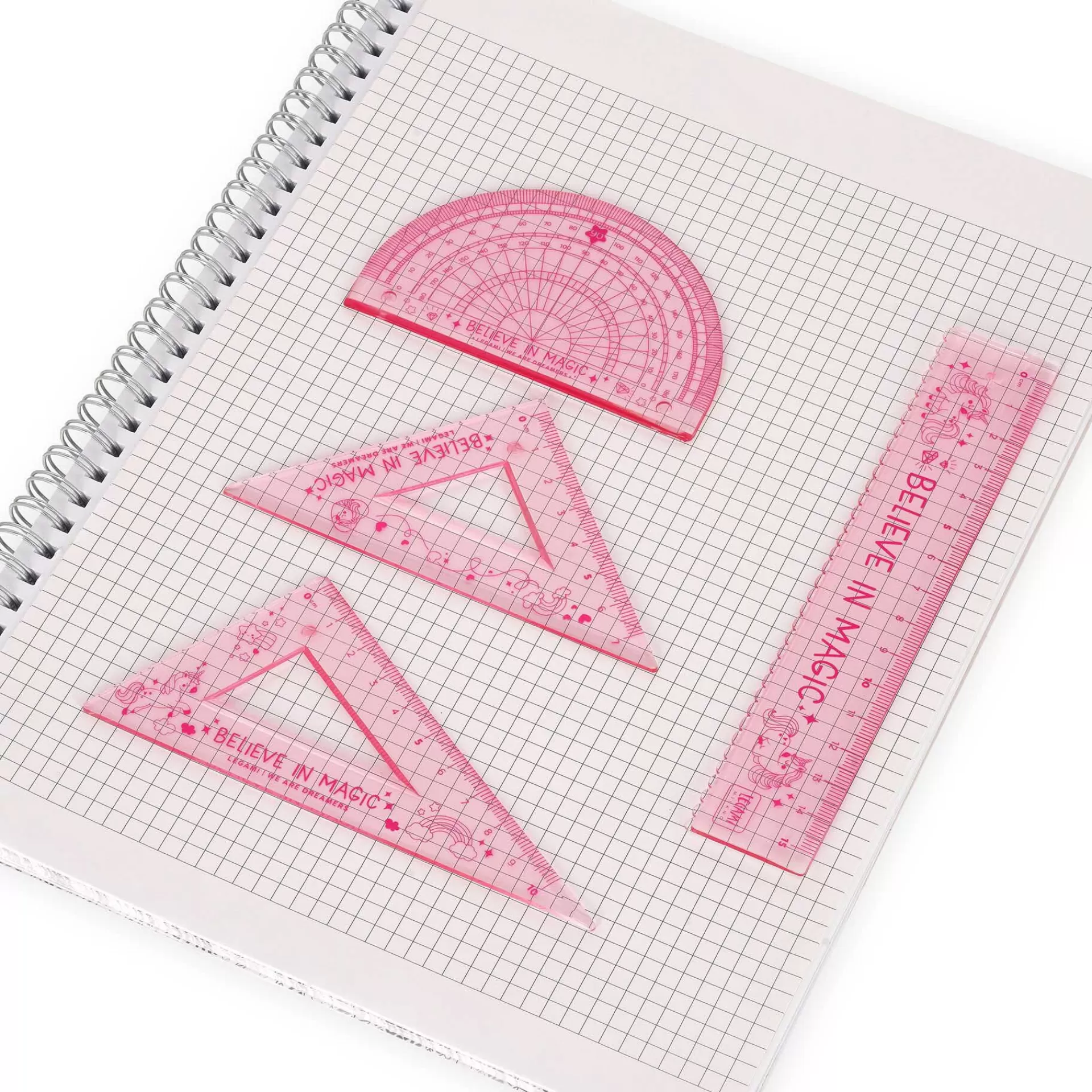 Legami Milano Set di Geometria - You Rule!- Altri Accessori Cartoleria | Righelli