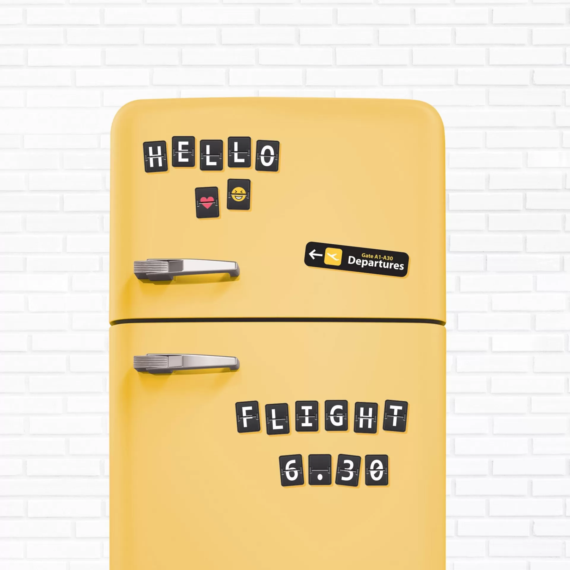 Legami Milano Set di Lettere Magnetiche da Frigorifero- Calamite