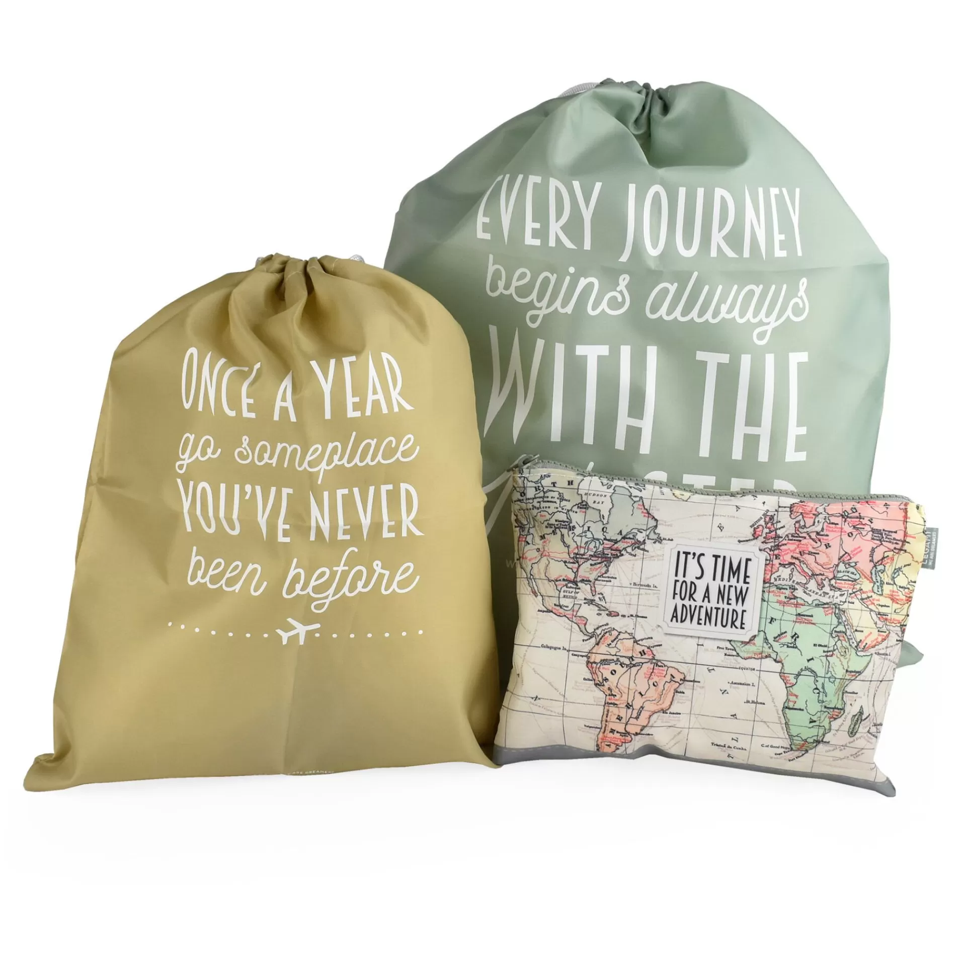 Legami Milano Set Tre Buste da Viaggio- Accessori Viaggio