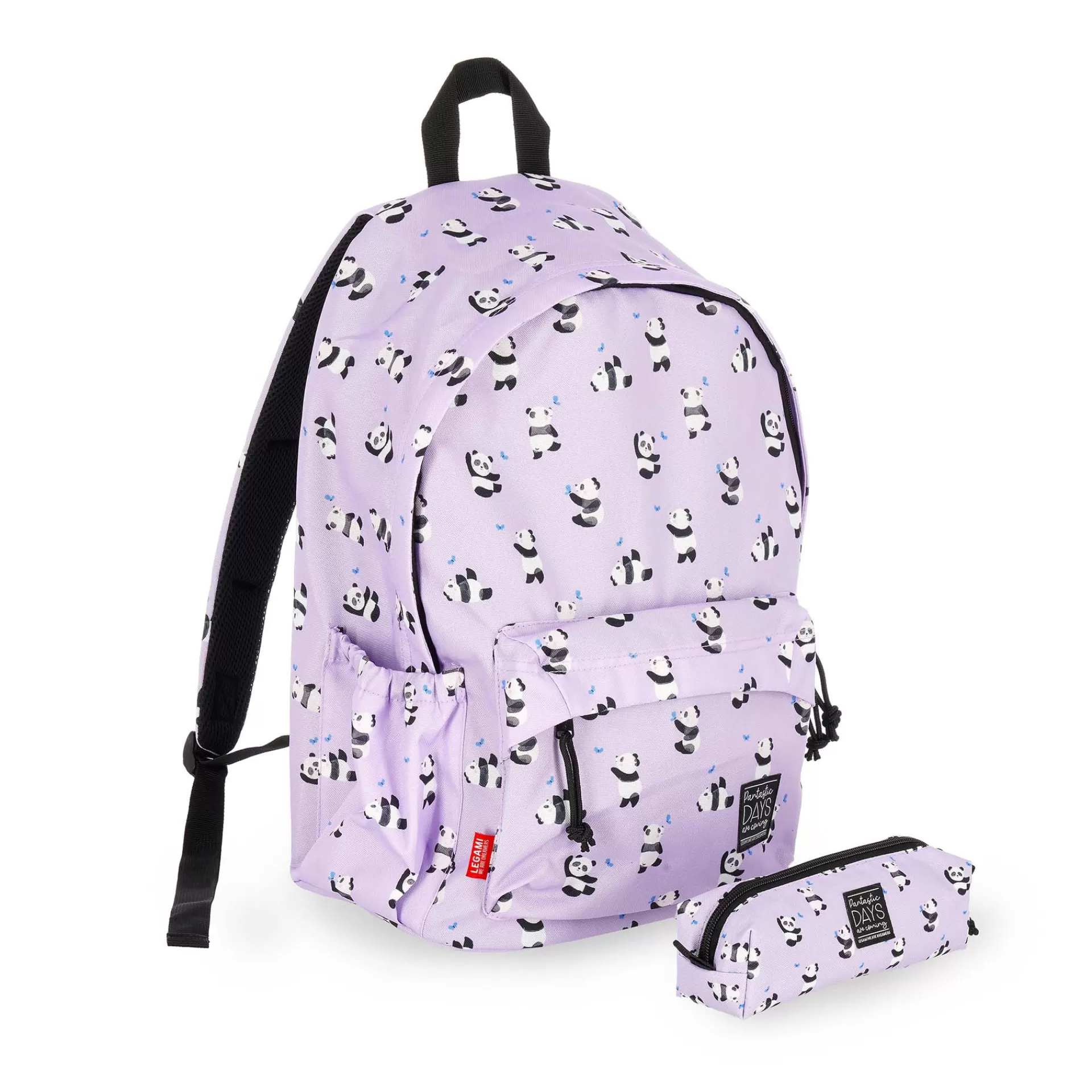 Legami Milano Set Zaino e Astuccio Panda- Zaini | Astucci