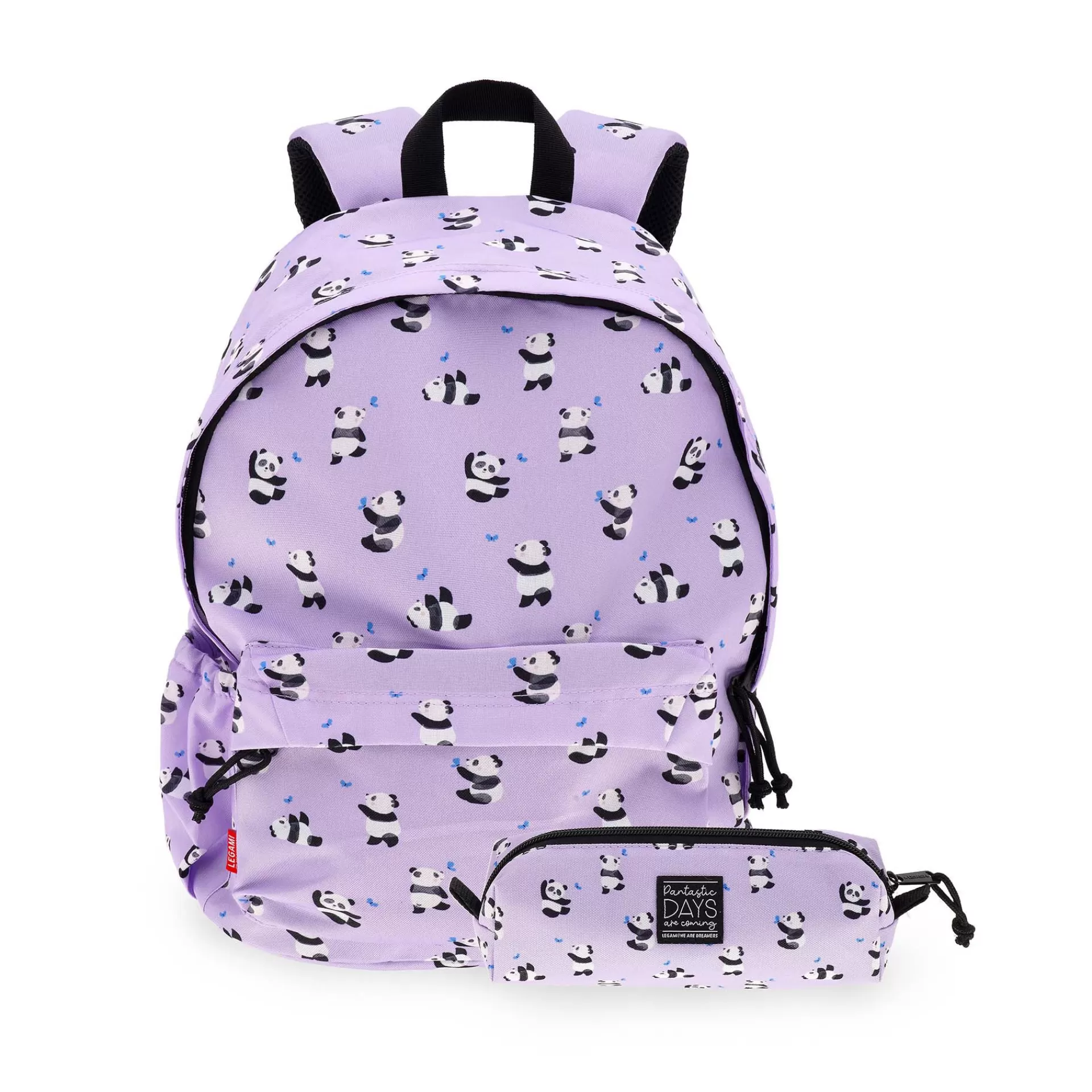 Legami Milano Set Zaino e Astuccio Panda- Zaini | Astucci