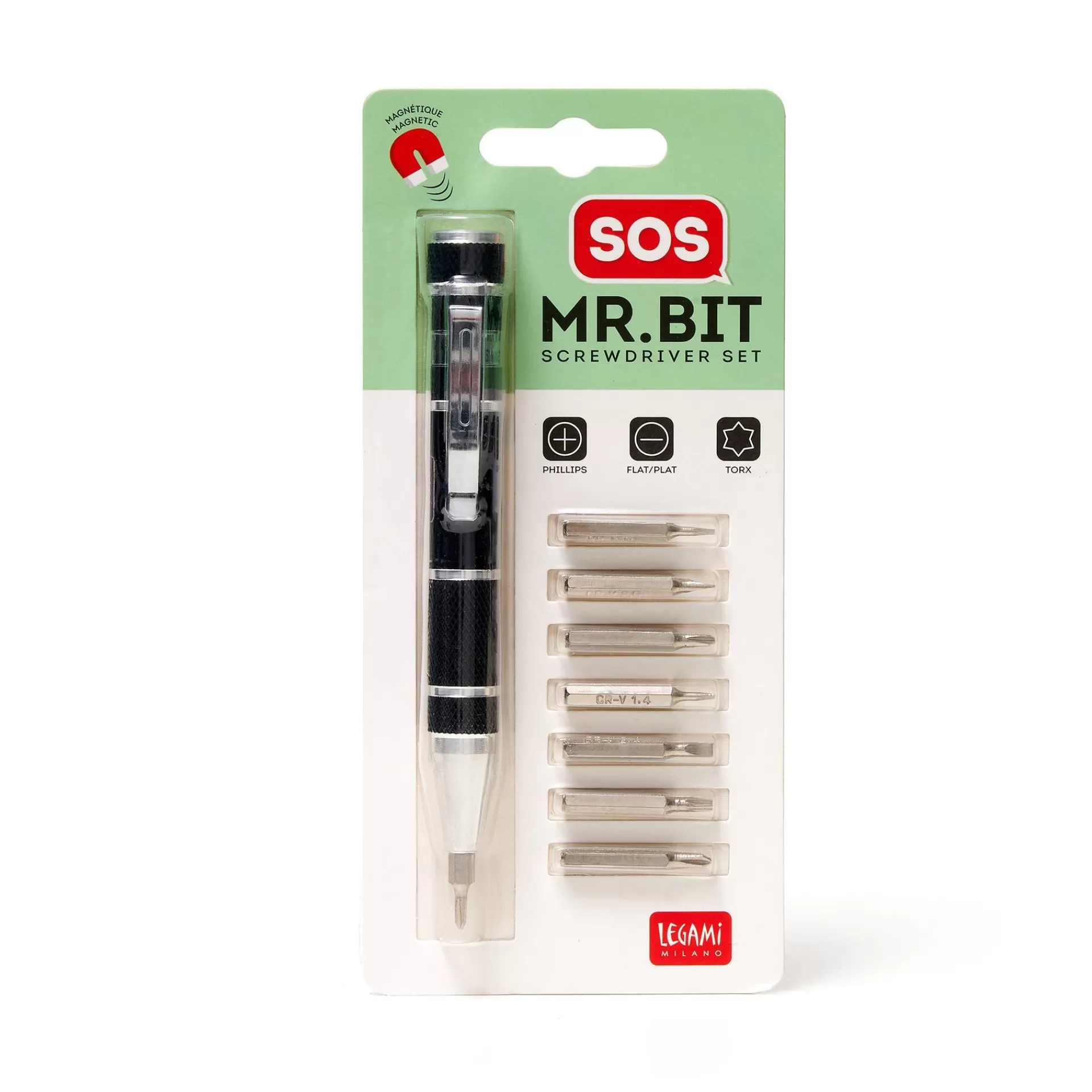 Legami Milano Sos Mr. Bit - Cacciavite- Altri Accessori | Accessori Viaggio