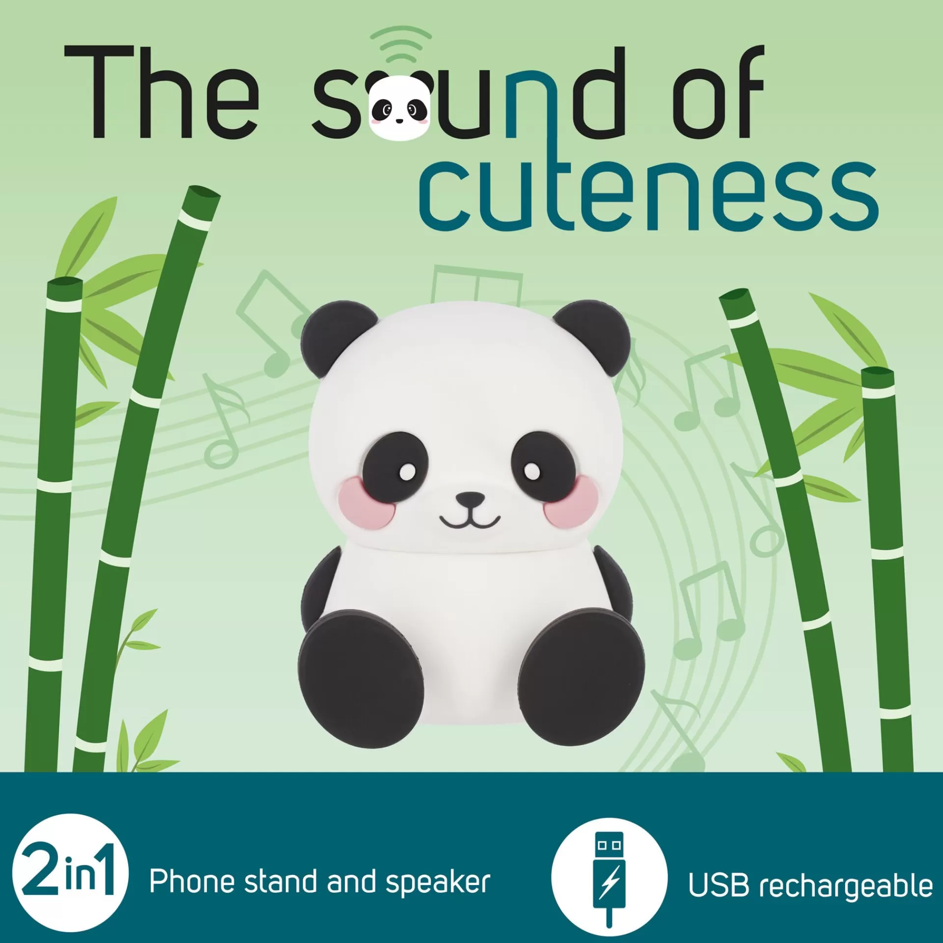 Legami Milano Speaker Wireless con Supporto - The Sound of Cuteness- Speaker