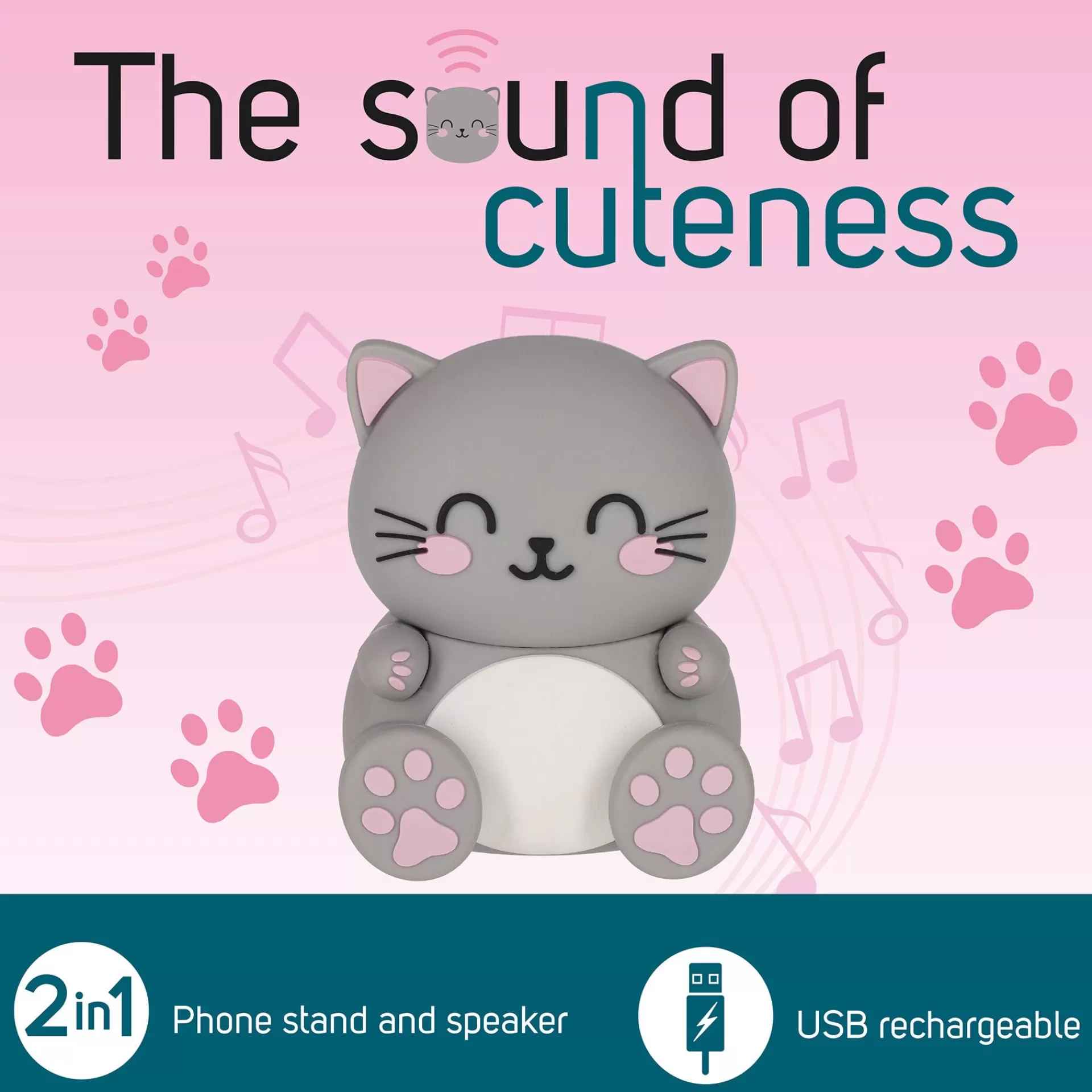 Legami Milano Speaker Wireless con Supporto - The Sound of Cuteness- Speaker